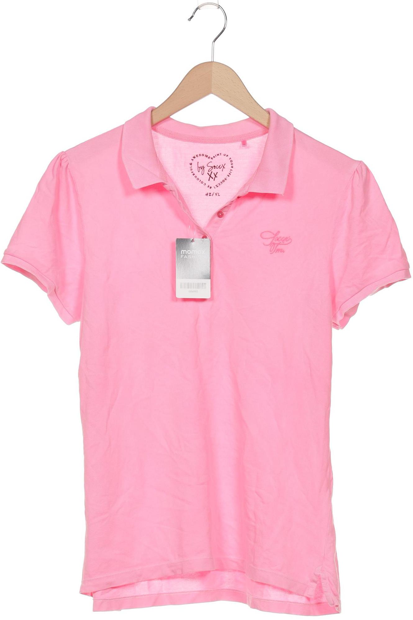 

Soccx Damen Poloshirt, neon, Gr. 42