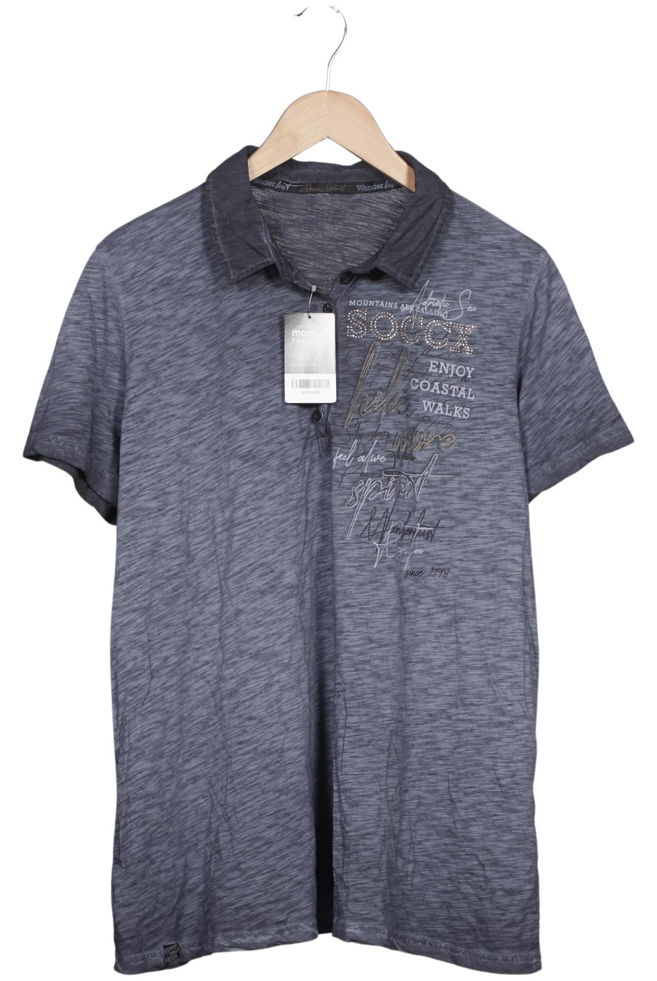 

Soccx Damen Poloshirt, blau, Gr. 48