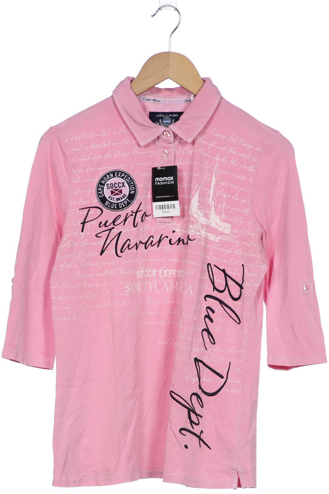 

SOCCX Damen Poloshirt, pink