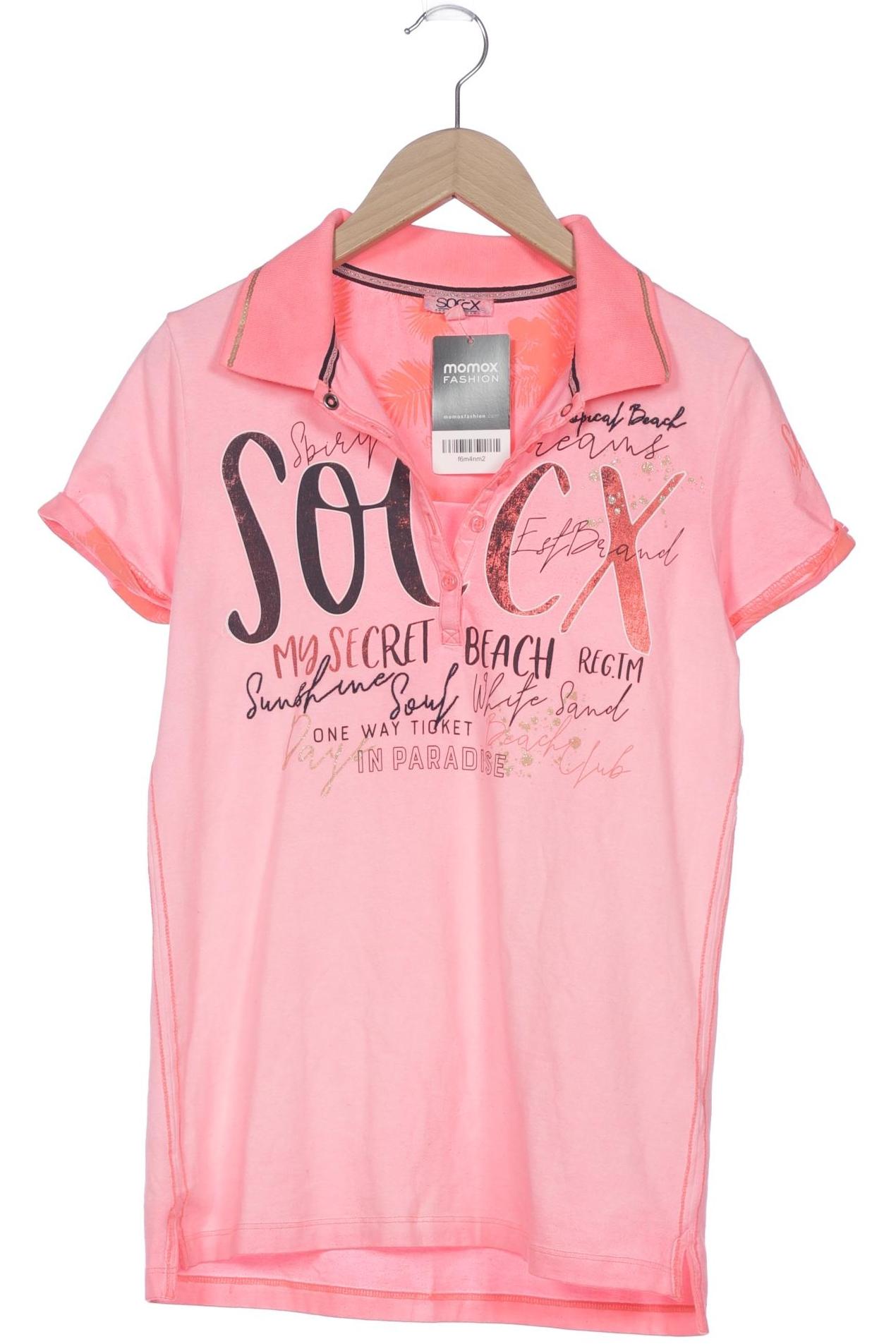 

Soccx Damen Poloshirt, pink, Gr. 36