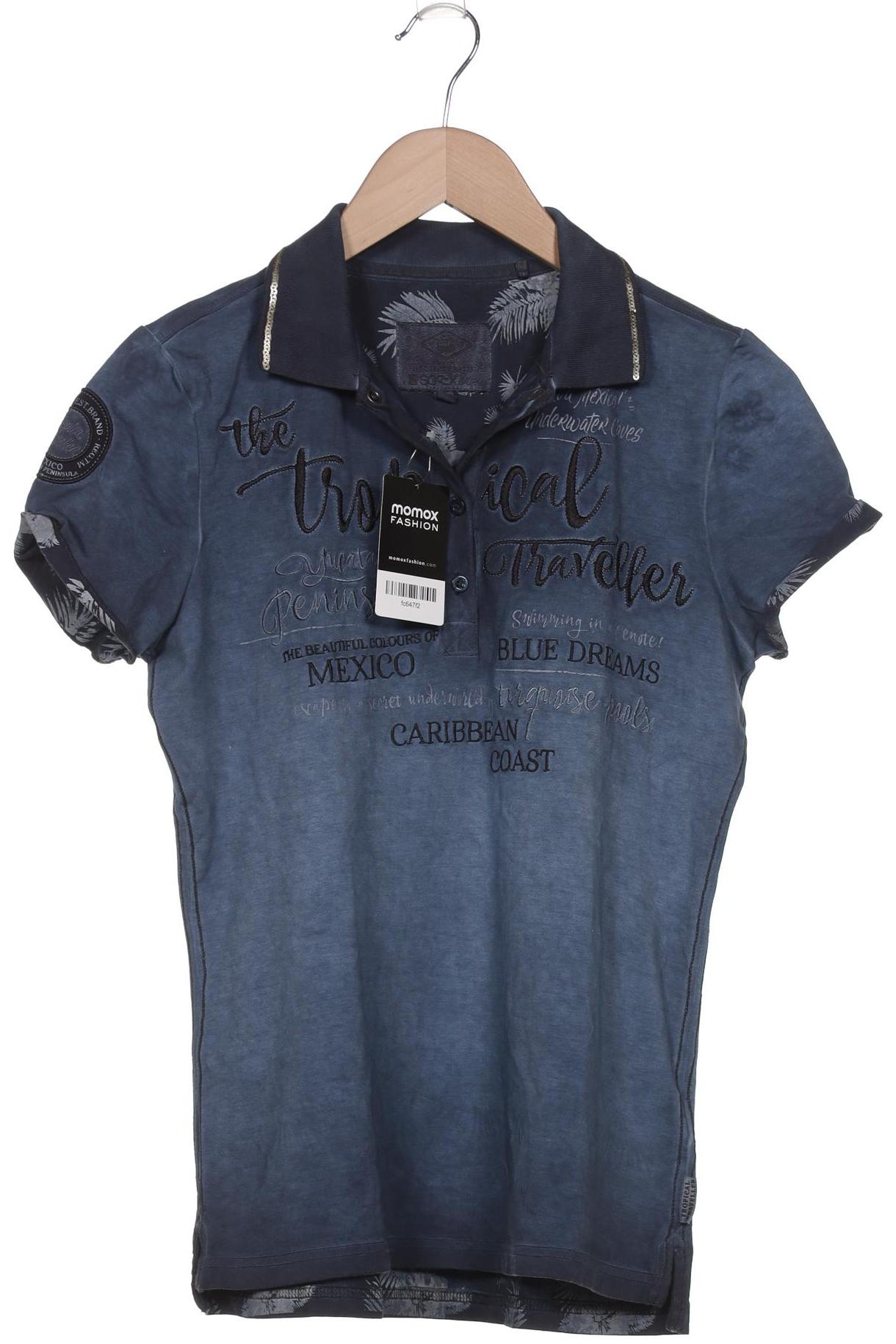 

Soccx Damen Poloshirt, marineblau, Gr. 36