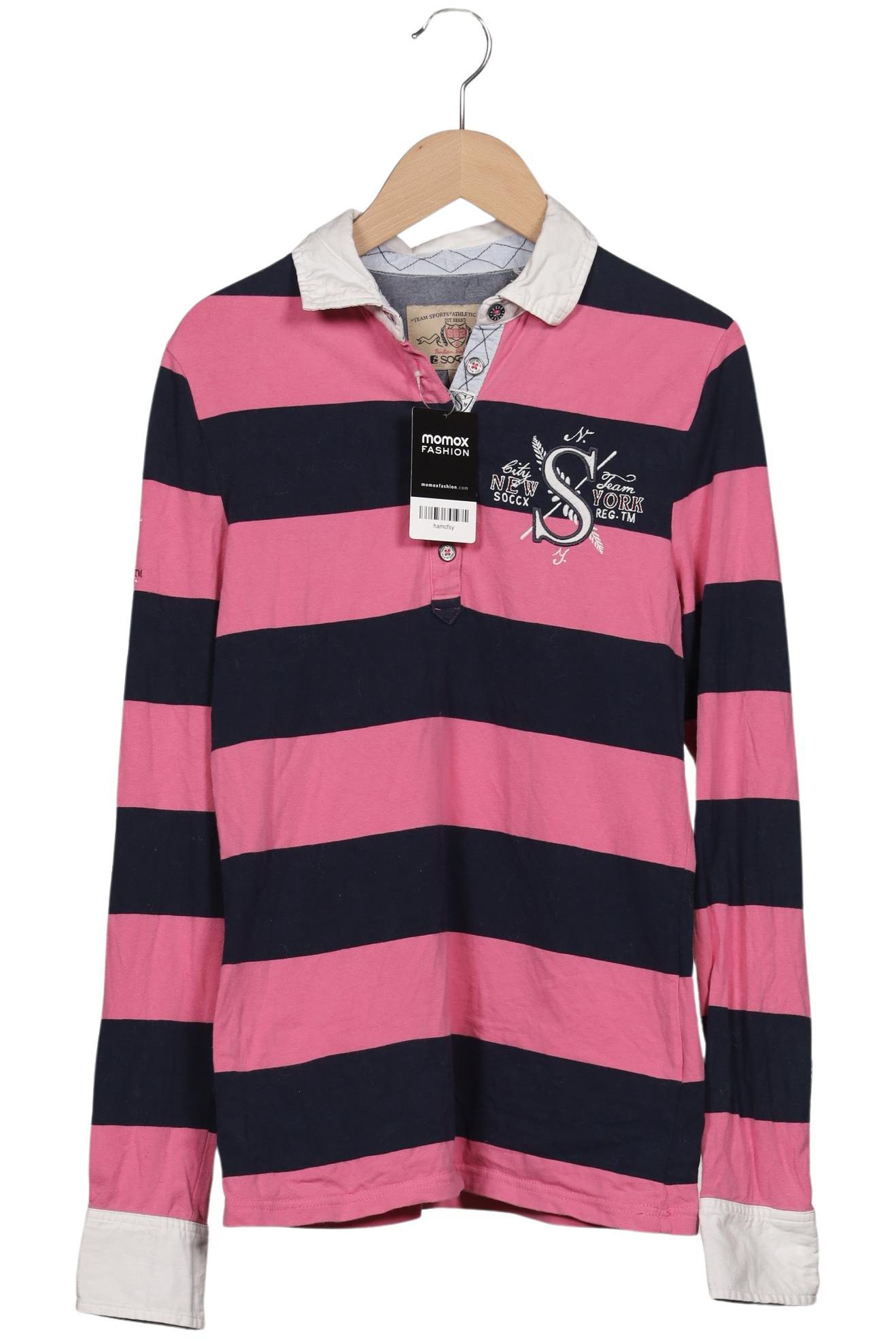 

Soccx Damen Poloshirt, pink, Gr. 36