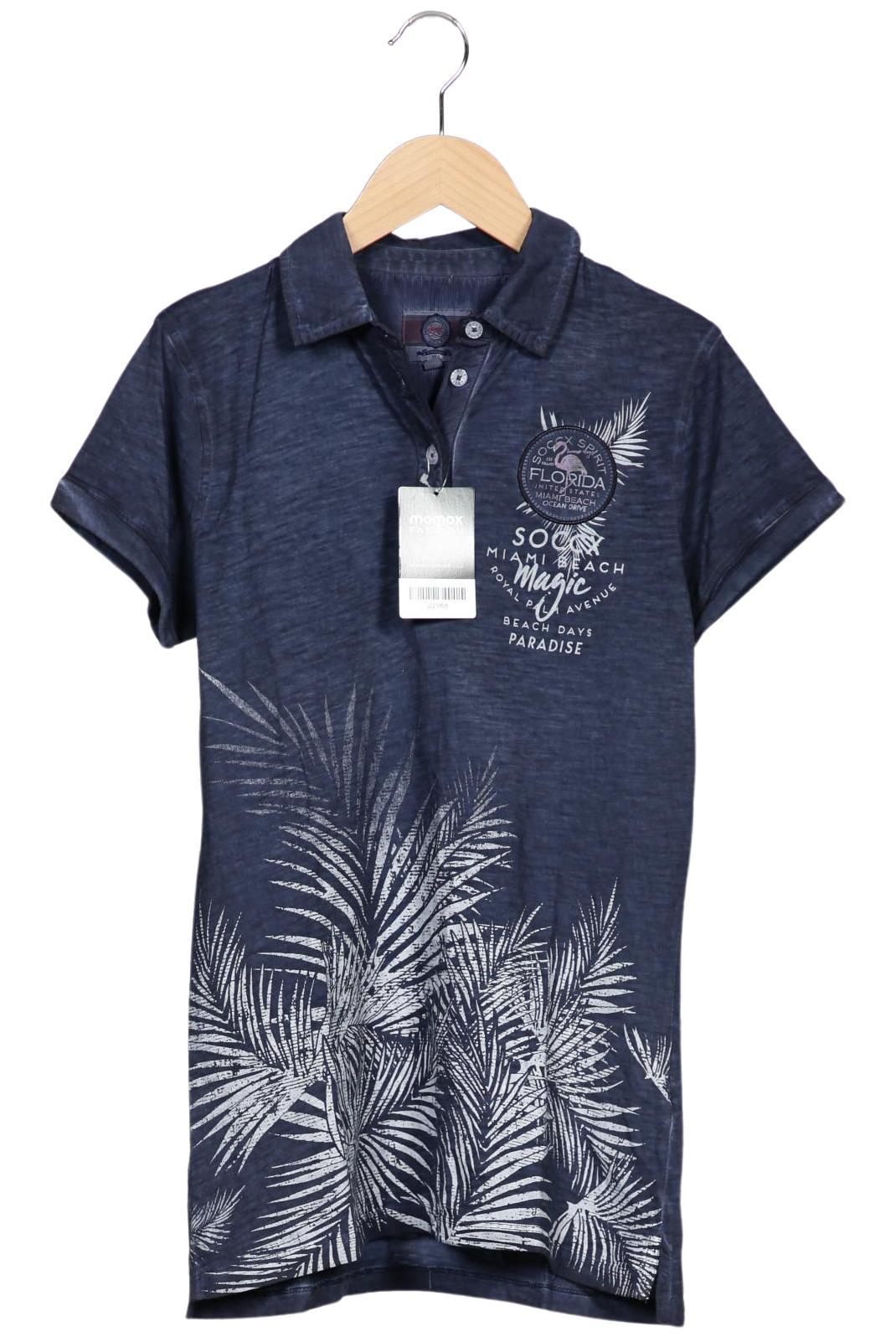 

Soccx Damen Poloshirt, marineblau, Gr. 38