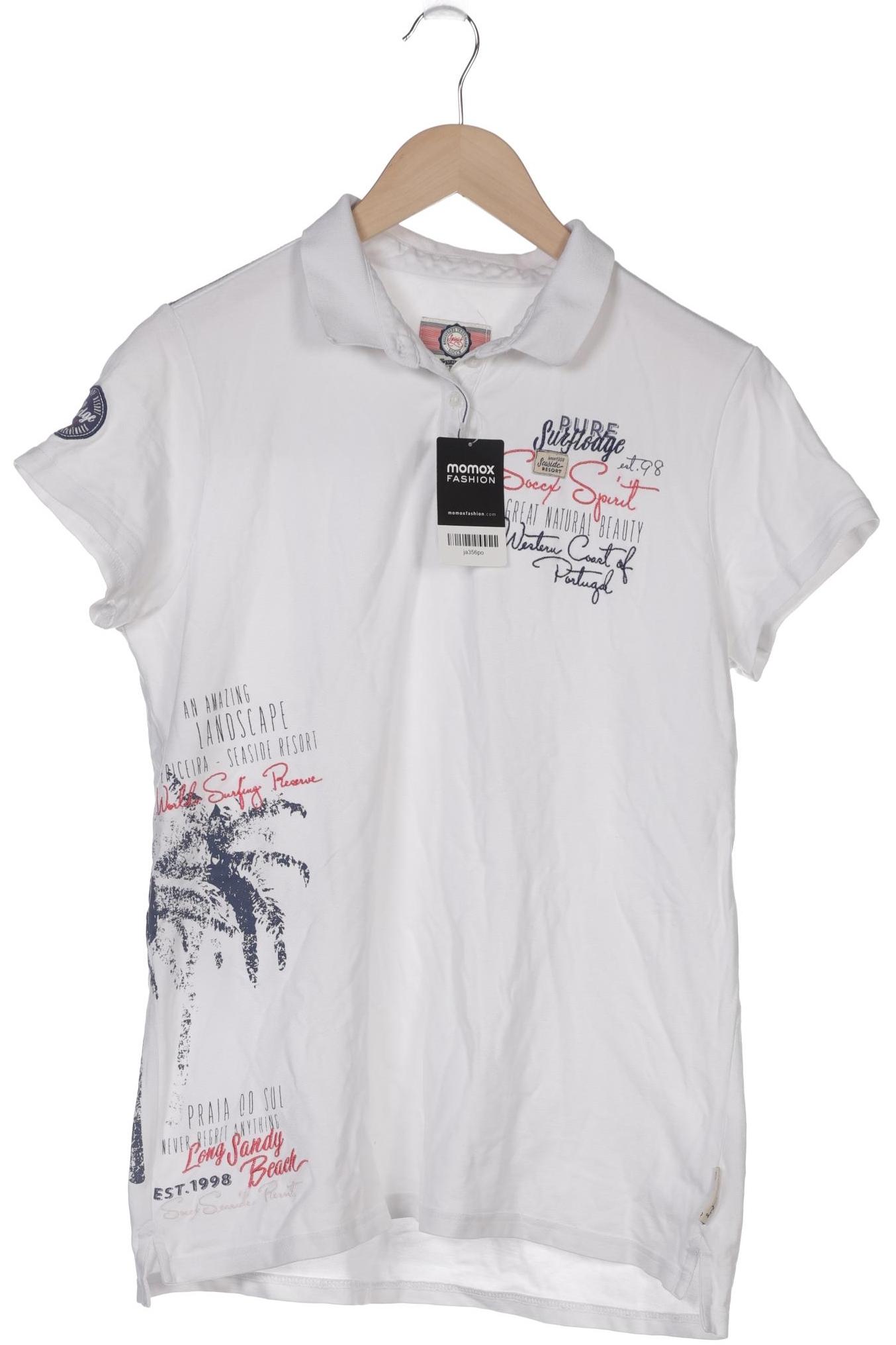 

Soccx Damen Poloshirt, weiß, Gr. 42