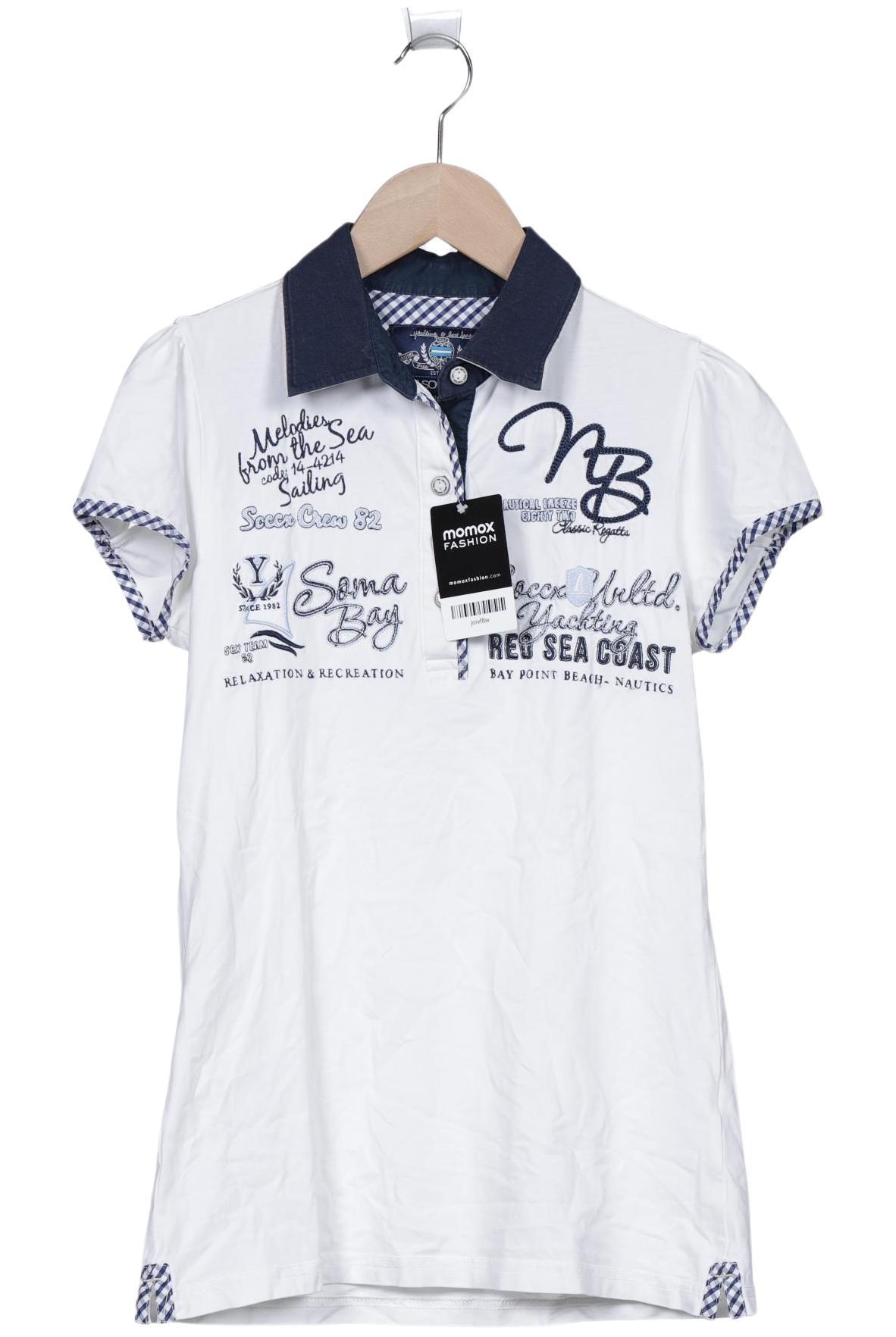 

Soccx Damen Poloshirt, weiß, Gr. 36