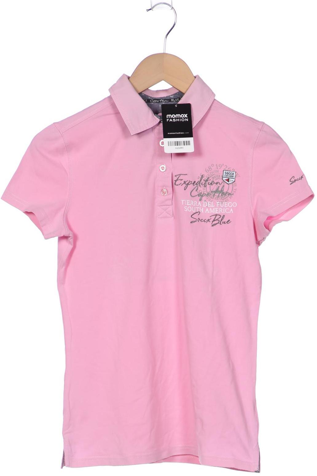 

SOCCX Damen Poloshirt, pink