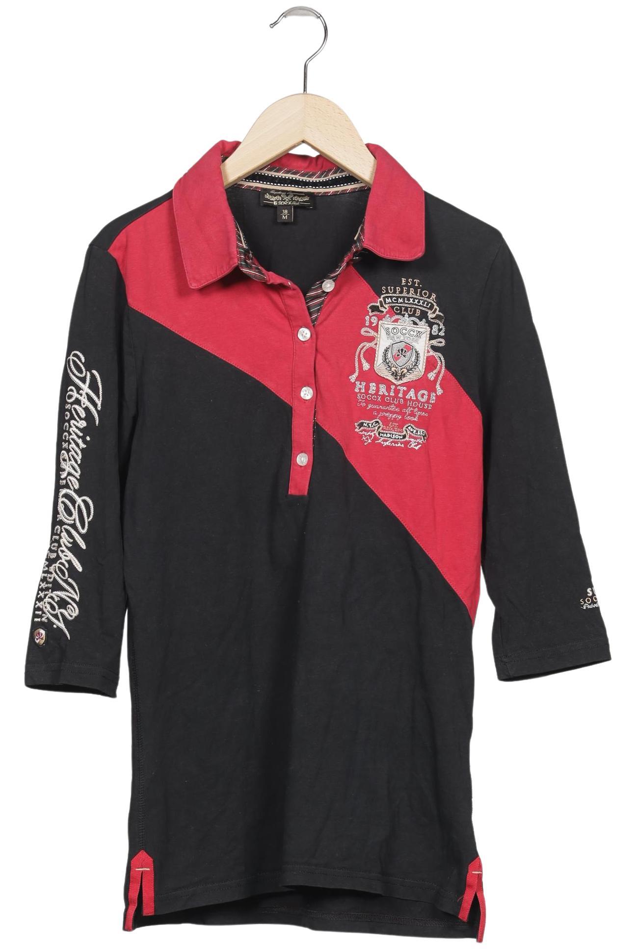 

Soccx Damen Poloshirt, mehrfarbig, Gr. 38