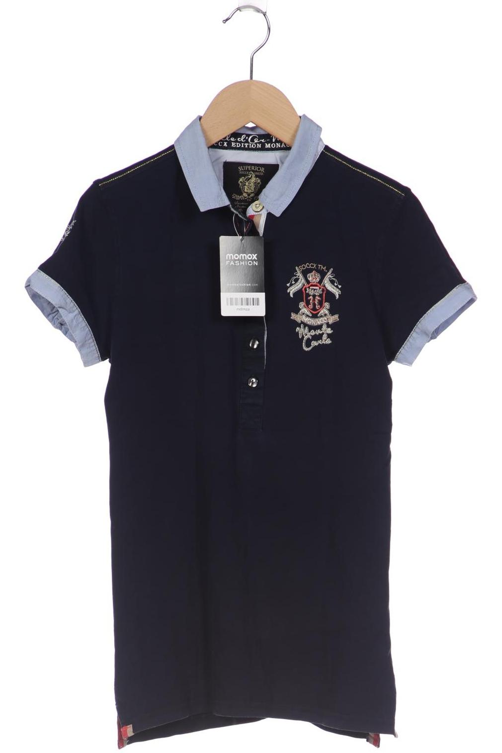

SOCCX Damen Poloshirt, marineblau