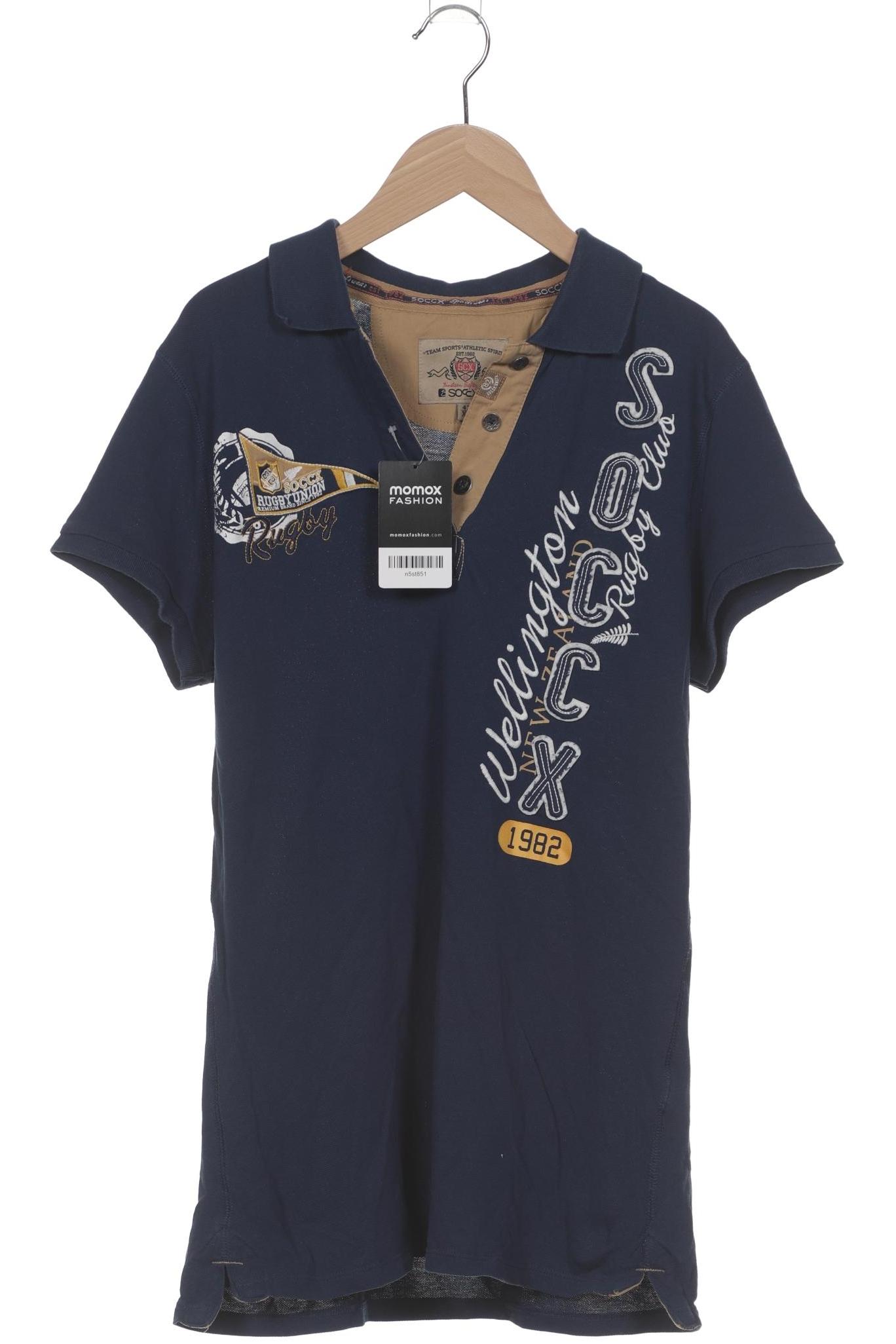 

Soccx Damen Poloshirt, marineblau, Gr. 42