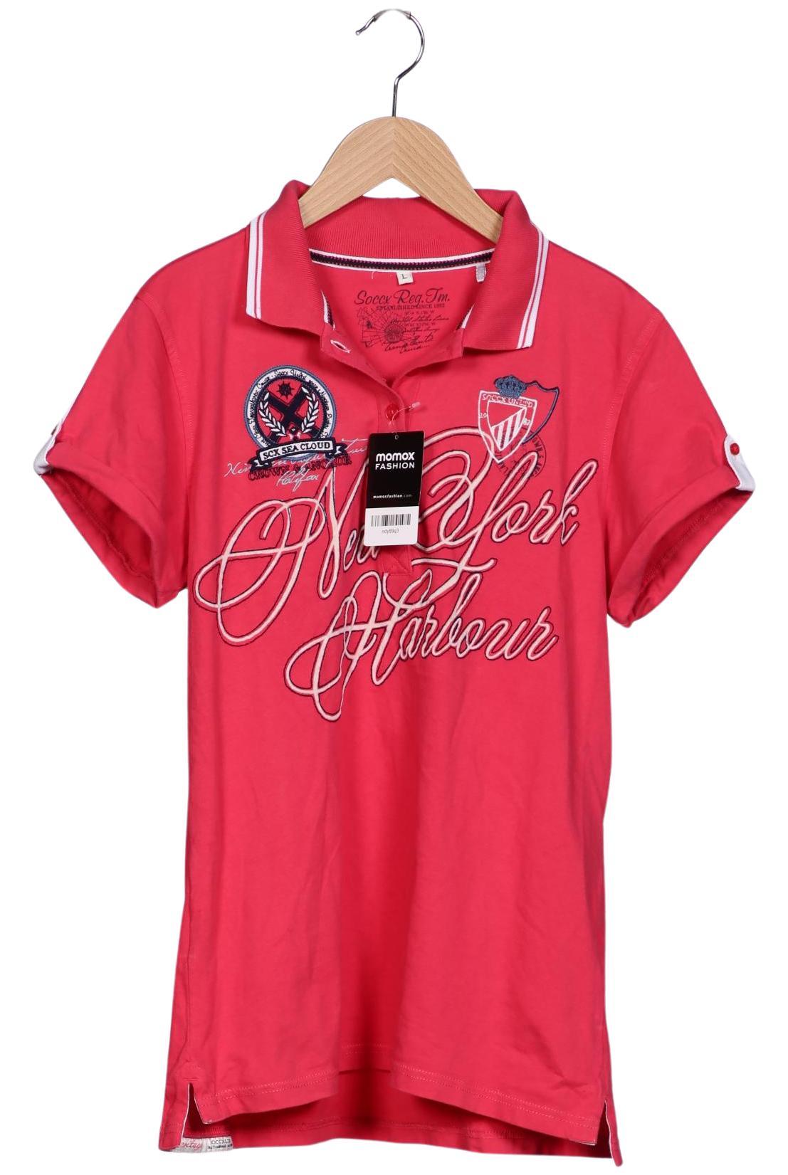 

Soccx Damen Poloshirt, pink, Gr. 42
