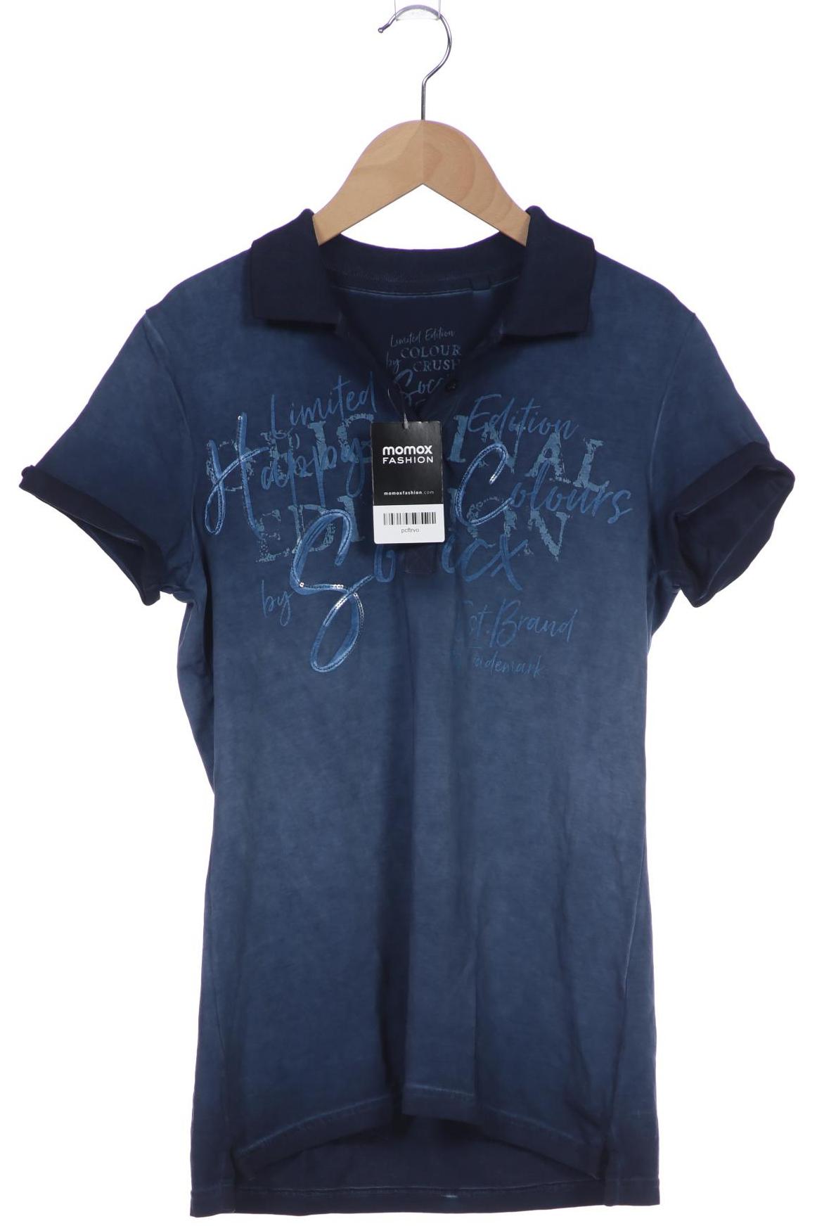 

Soccx Damen Poloshirt, marineblau, Gr. 38