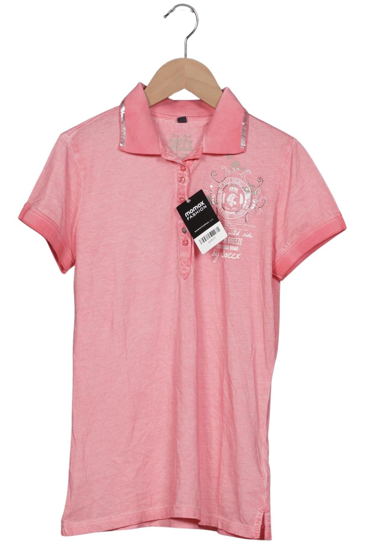

Soccx Damen Poloshirt, pink, Gr. 36
