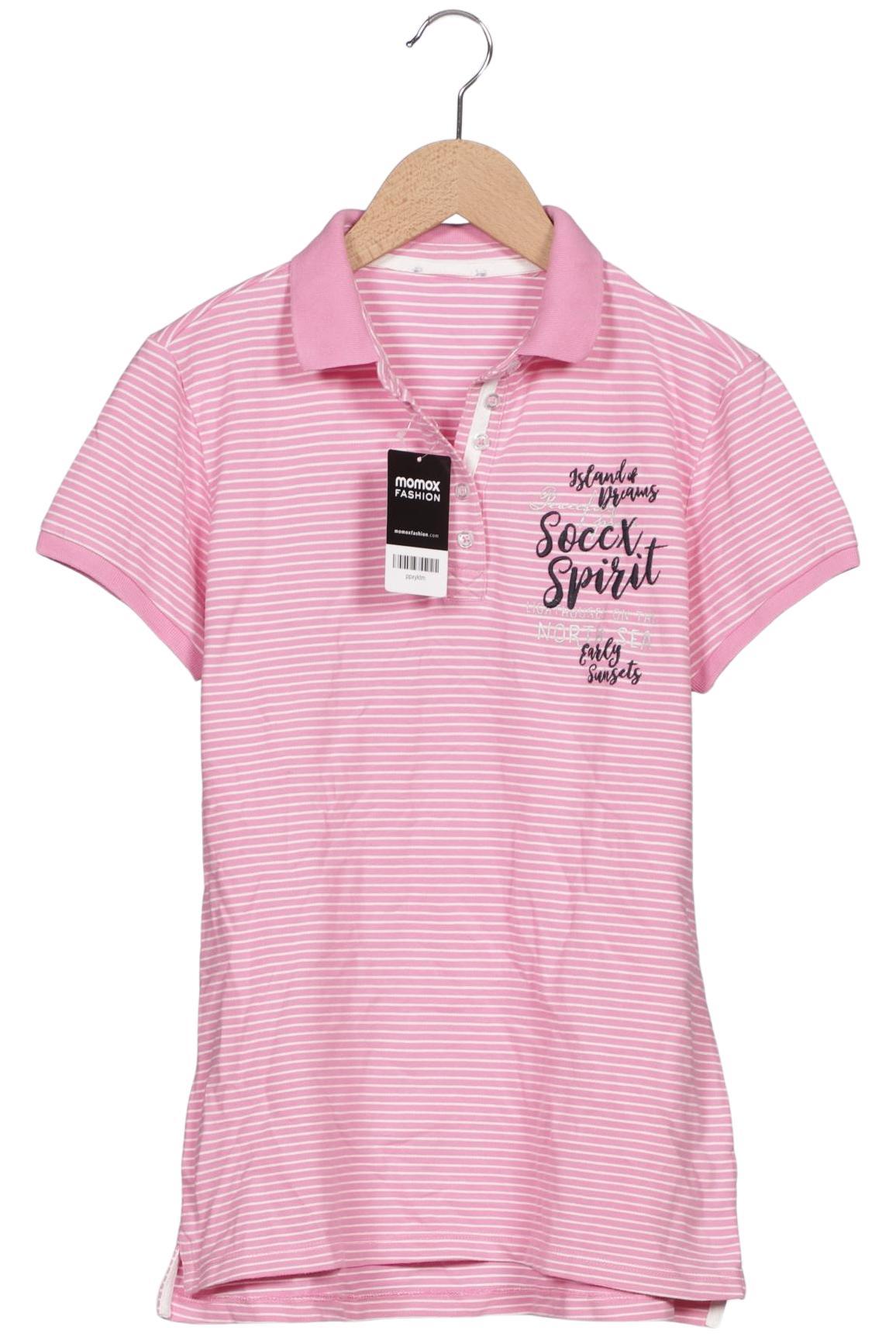 

Soccx Damen Poloshirt, pink, Gr. 38
