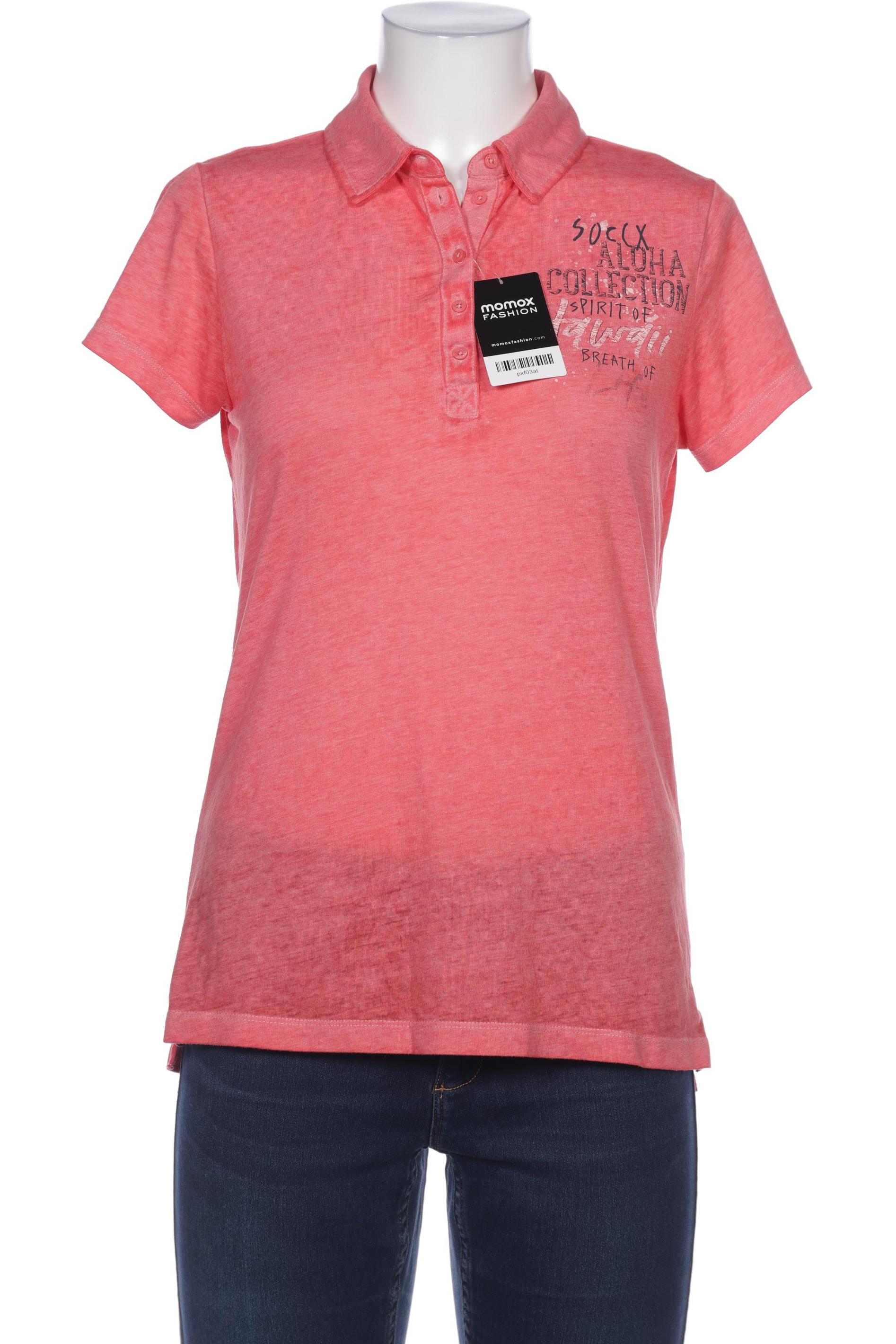 

SOCCX Damen Poloshirt, pink