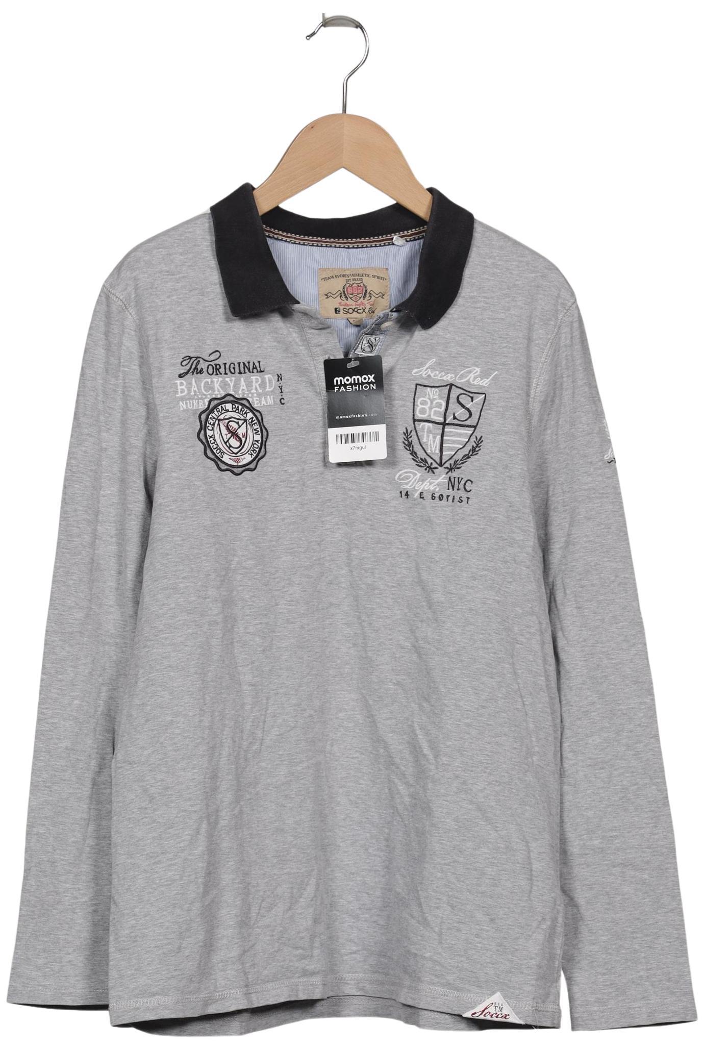 

Soccx Damen Poloshirt, grau, Gr. 42