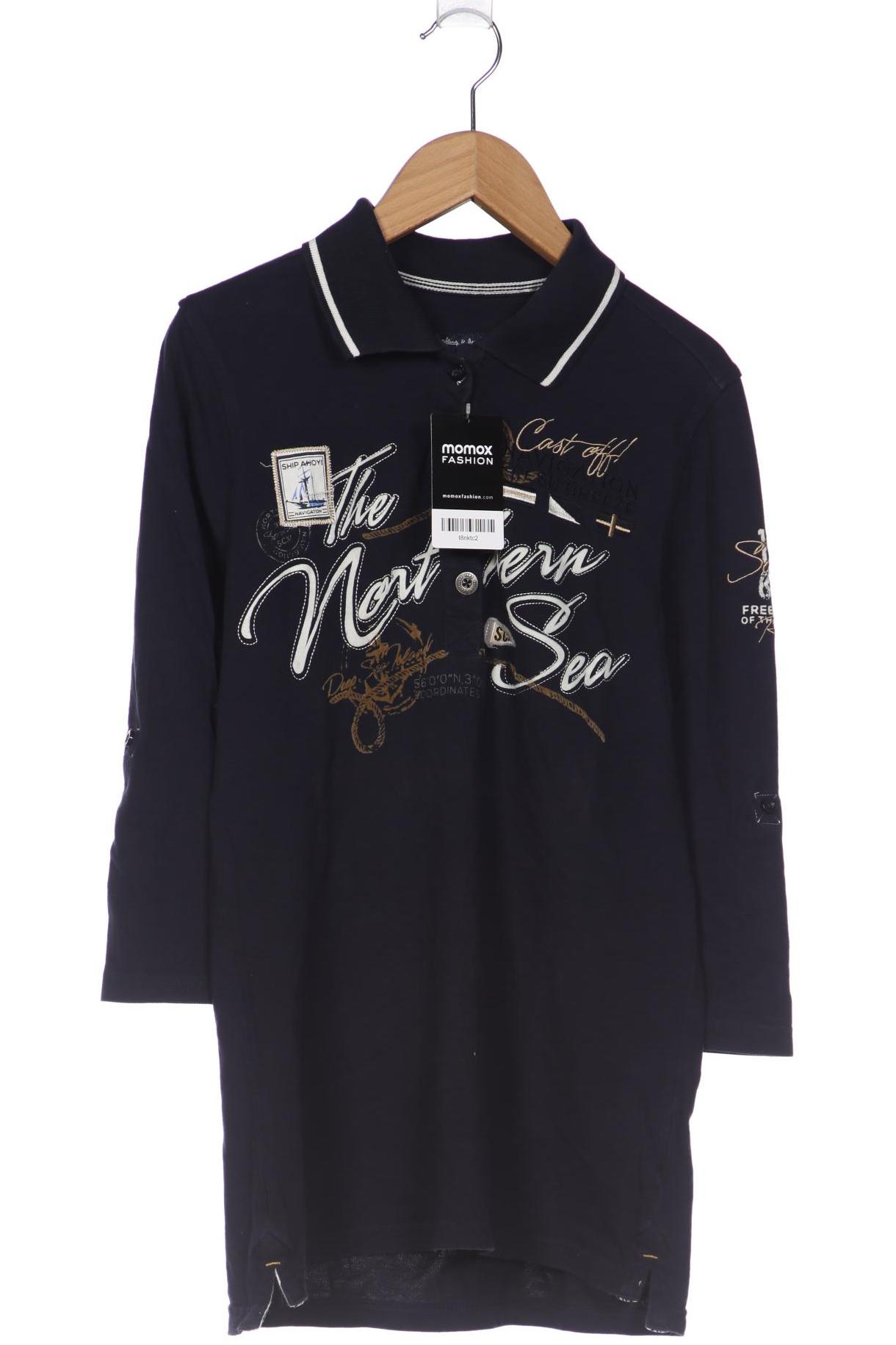 

SOCCX Damen Poloshirt, marineblau