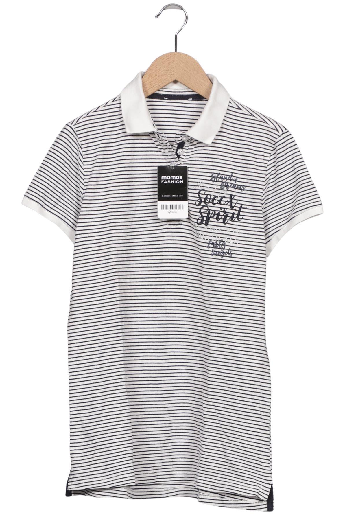 

Soccx Damen Poloshirt, weiß, Gr. 38