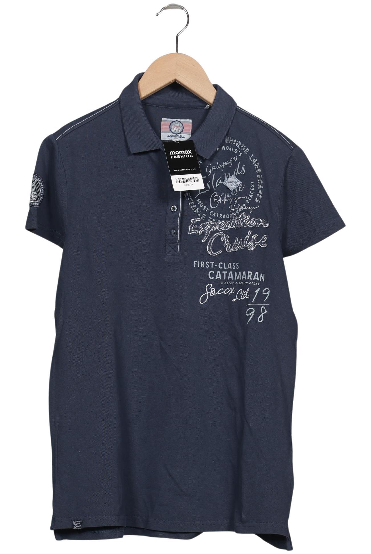 

Soccx Damen Poloshirt, marineblau, Gr. 40