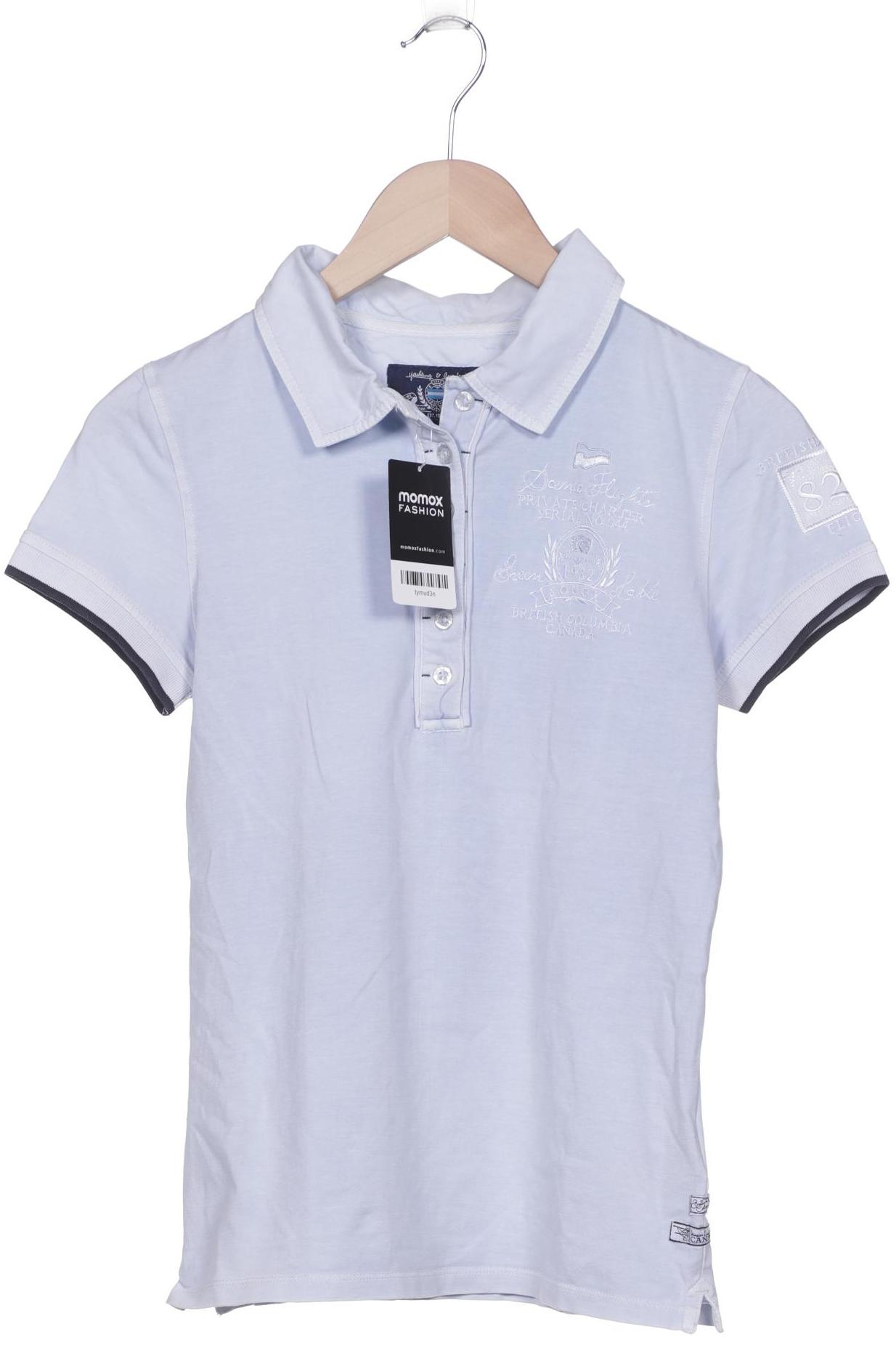 

Soccx Damen Poloshirt, hellblau, Gr. 36