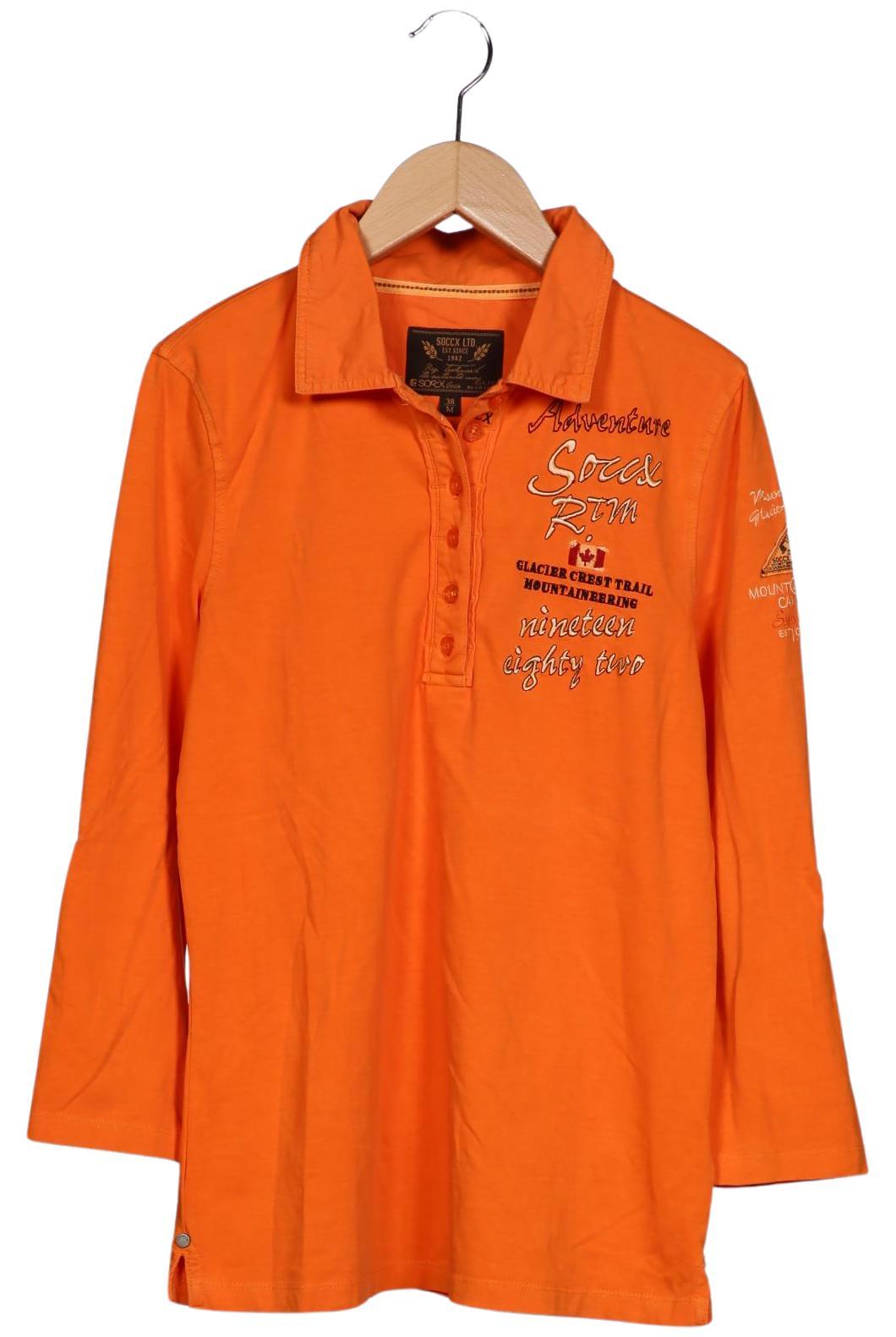 

Soccx Damen Poloshirt, orange, Gr. 38
