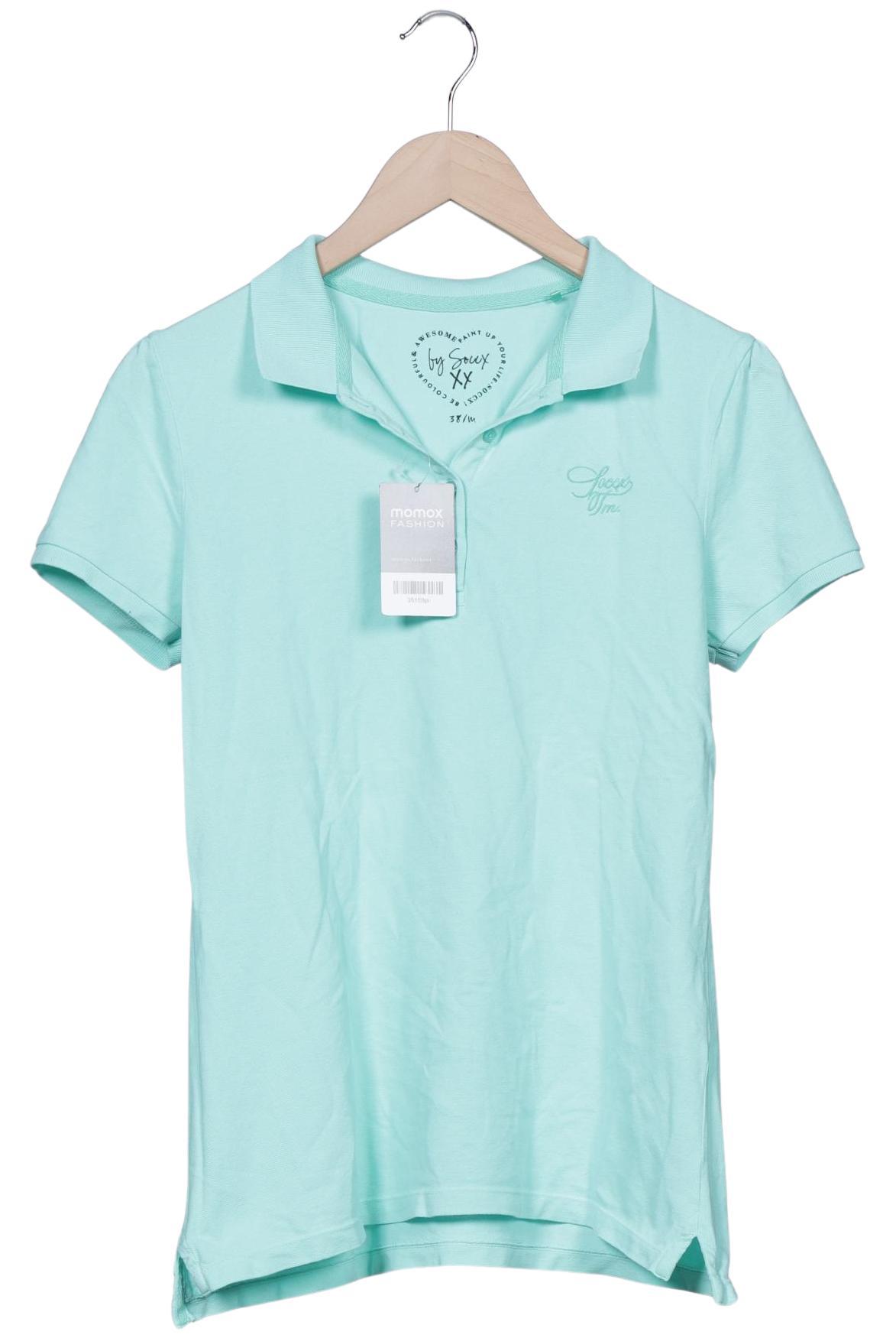 

Soccx Damen Poloshirt, türkis, Gr. 38