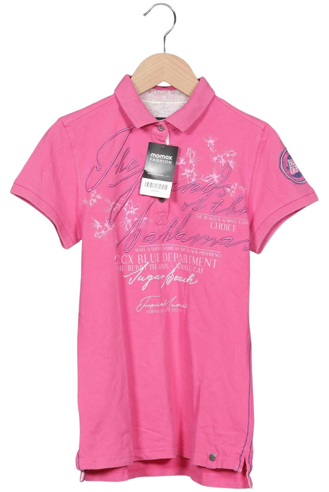 

Soccx Damen Poloshirt, pink, Gr. 34