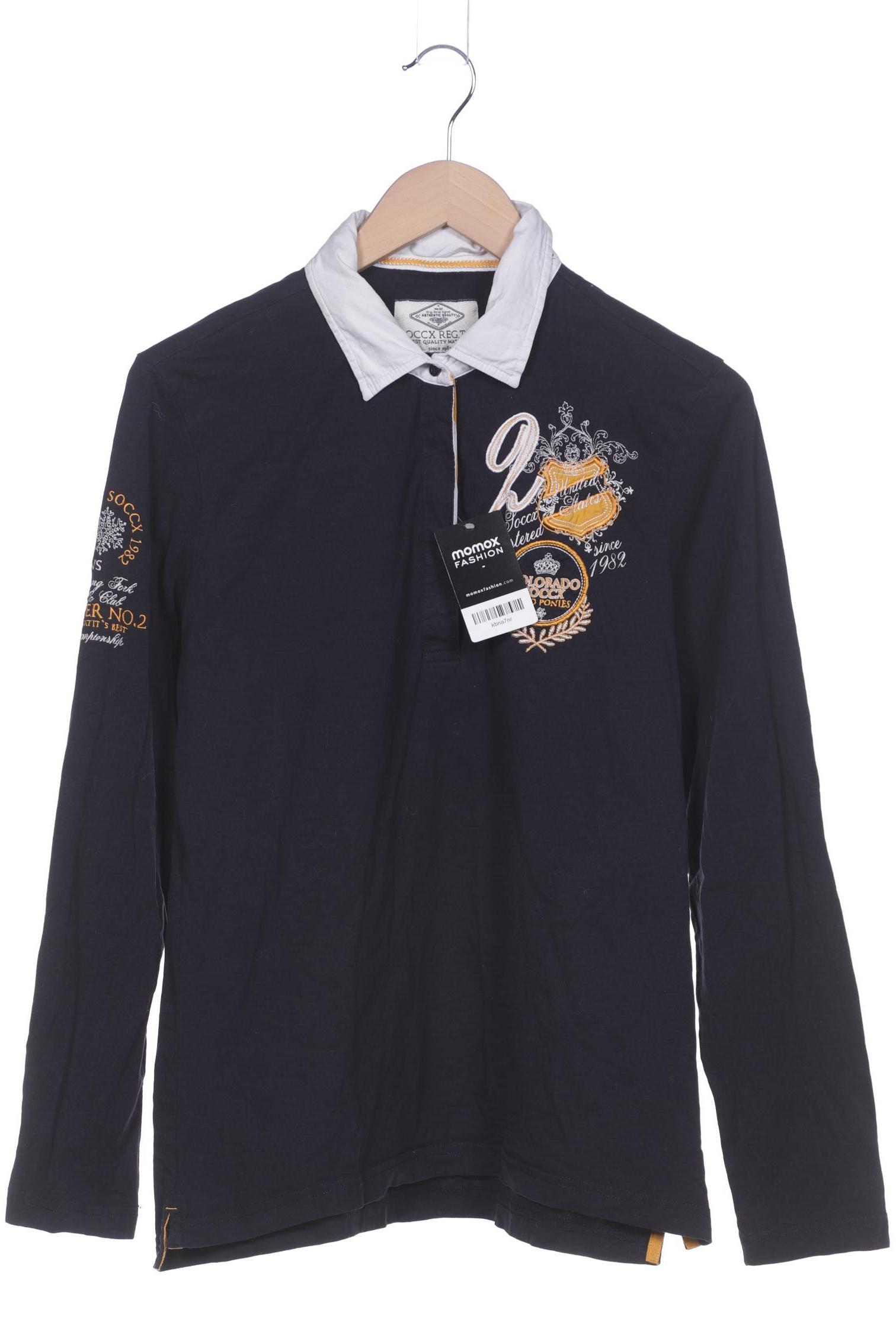 

Soccx Damen Poloshirt, marineblau, Gr. 46