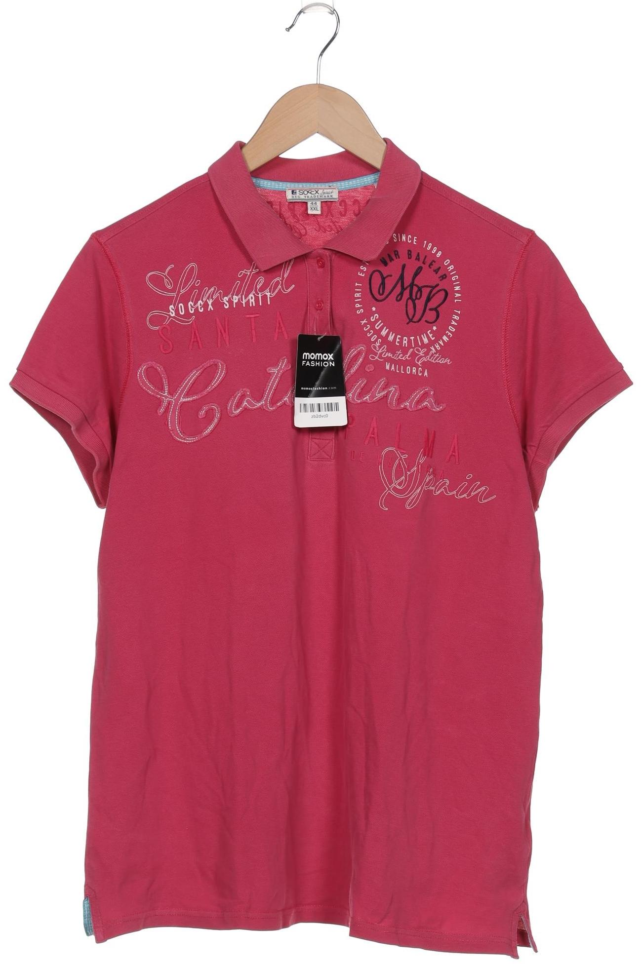 

Soccx Damen Poloshirt, pink, Gr. 44