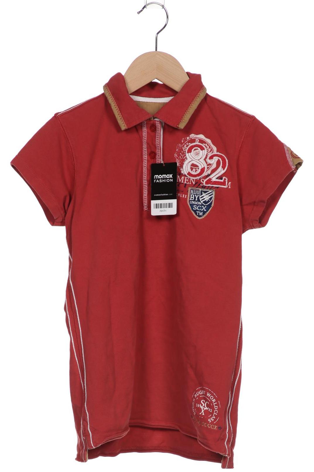 

SOCCX Damen Poloshirt, rot