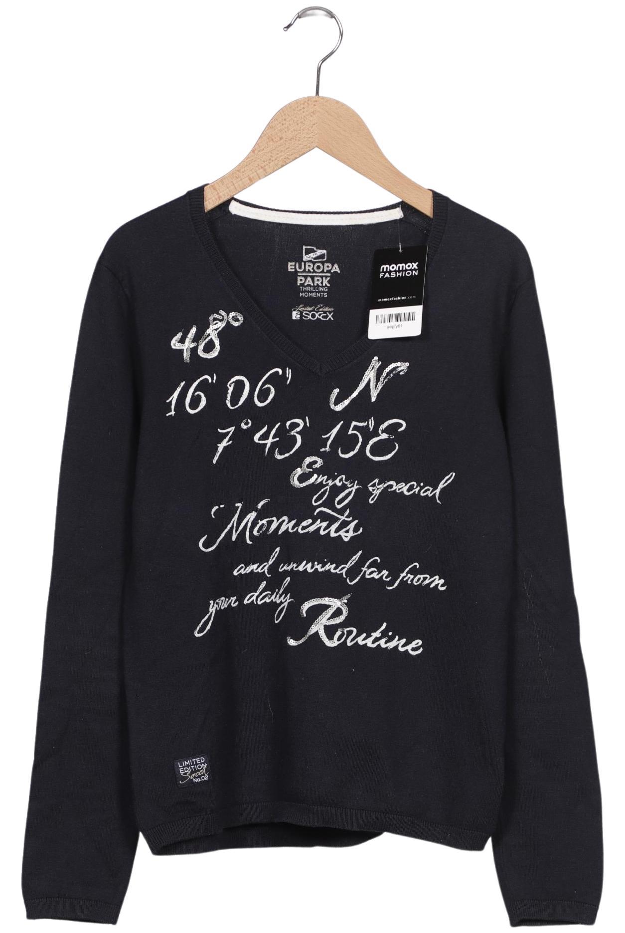 

Soccx Damen Pullover, marineblau, Gr. 38