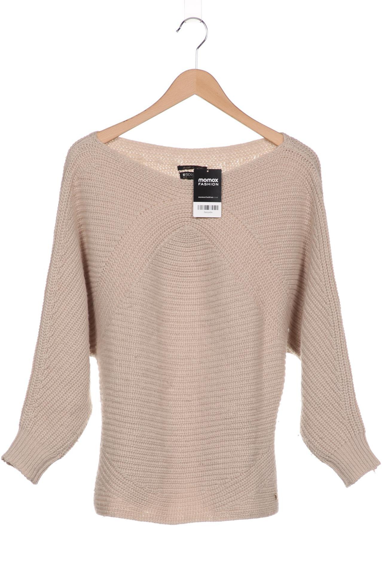 

SOCCX Damen Pullover, beige