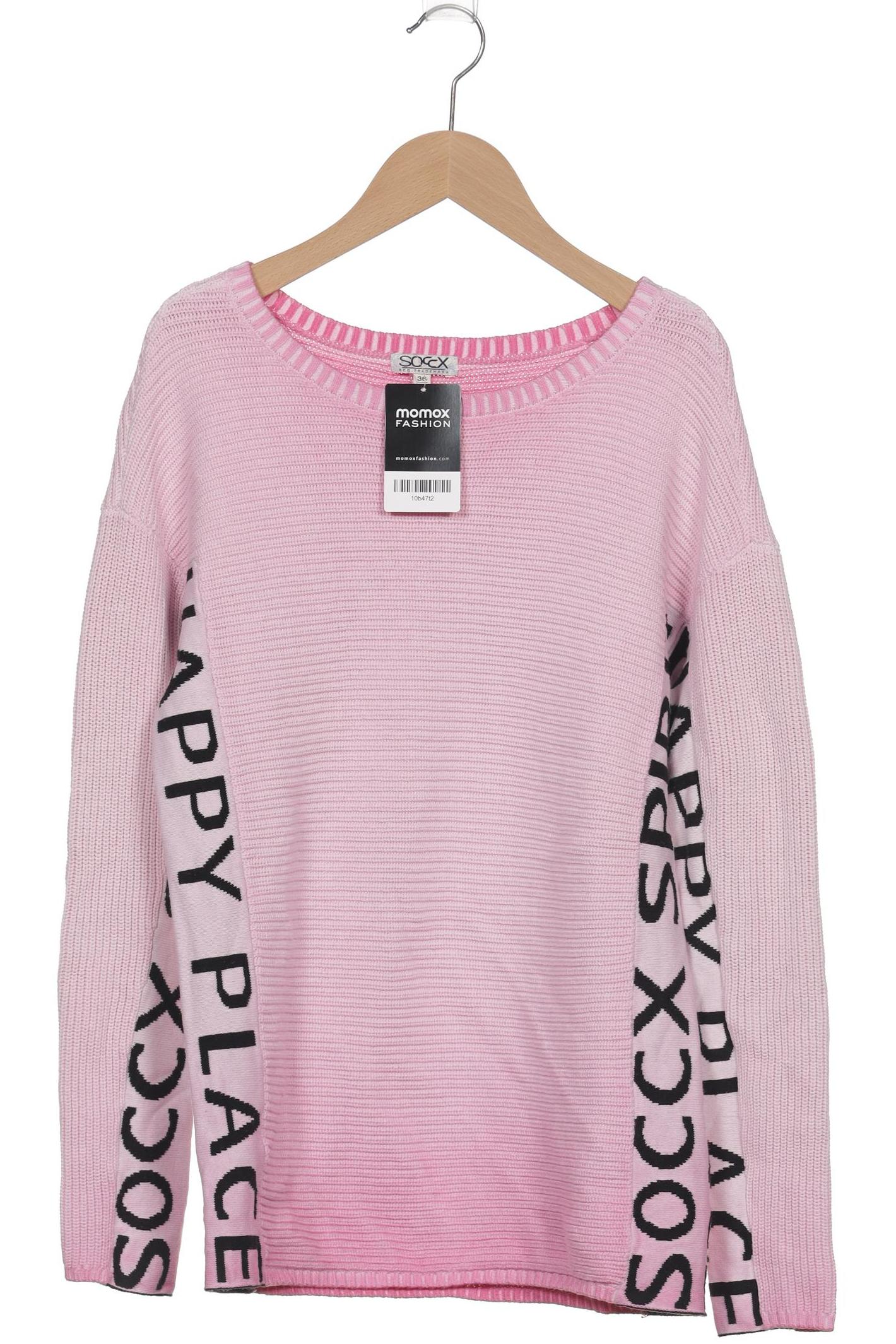 

Soccx Damen Pullover, pink, Gr. 36