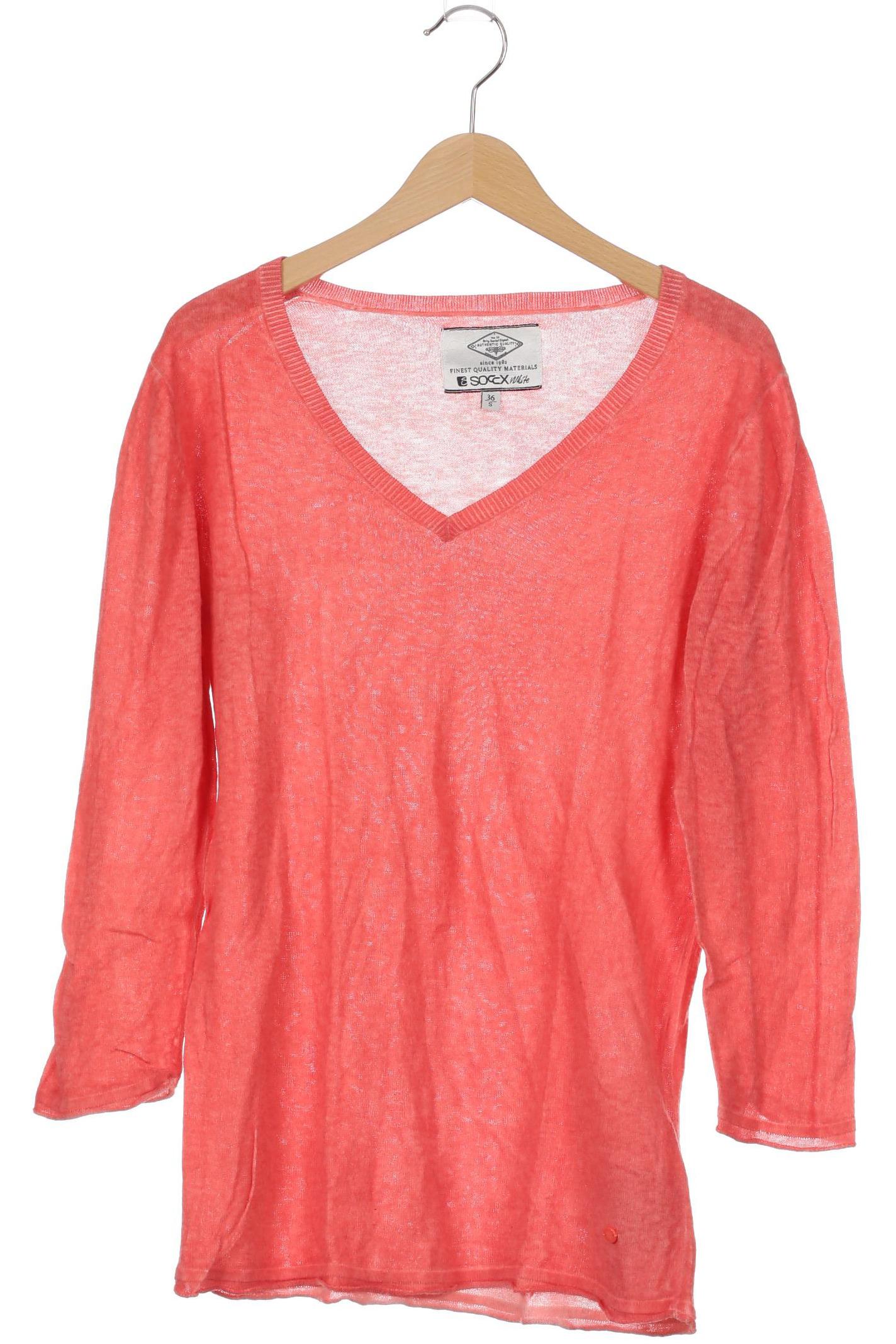 

Soccx Damen Pullover, orange, Gr. 36