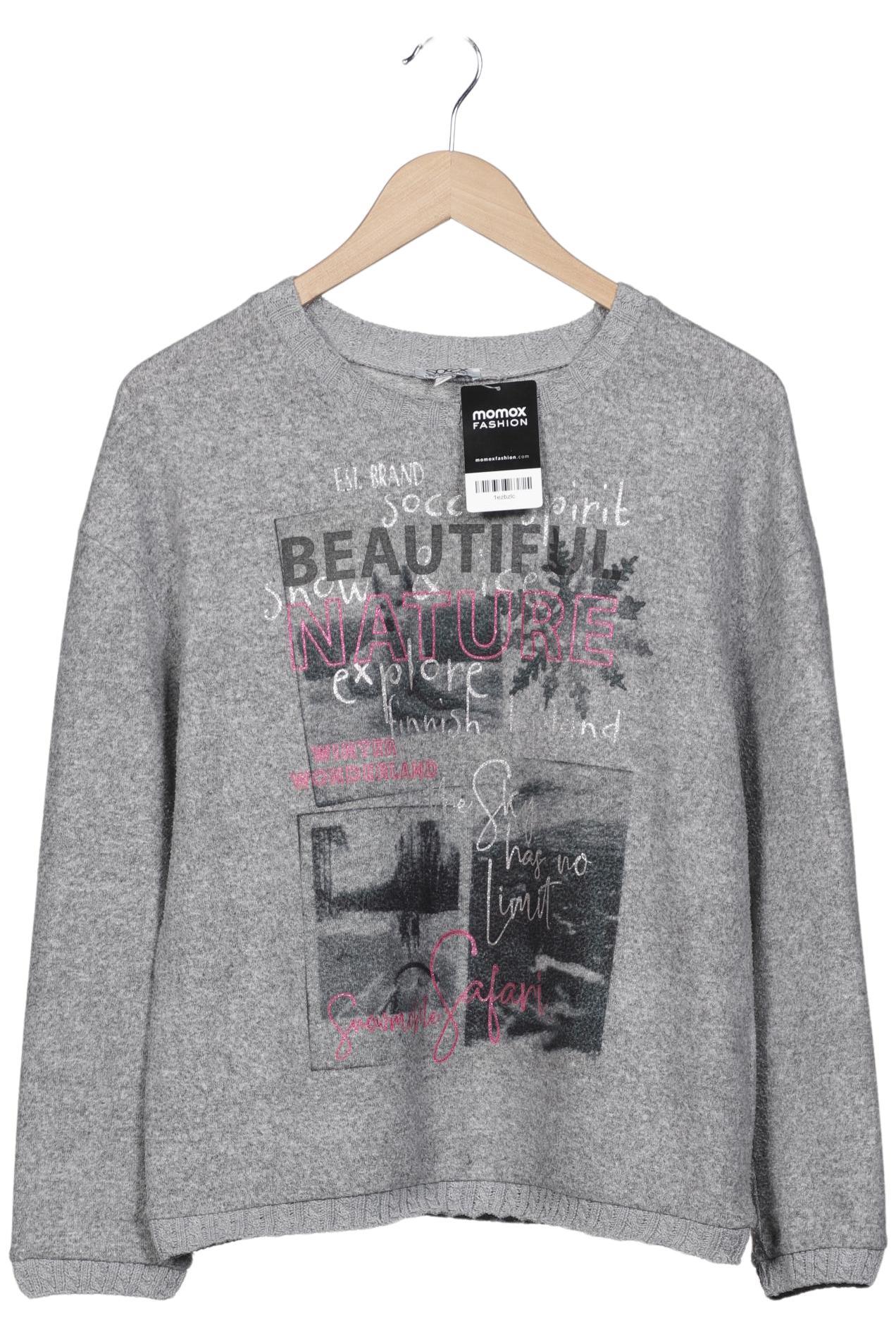 

Soccx Damen Pullover, grau, Gr. 36