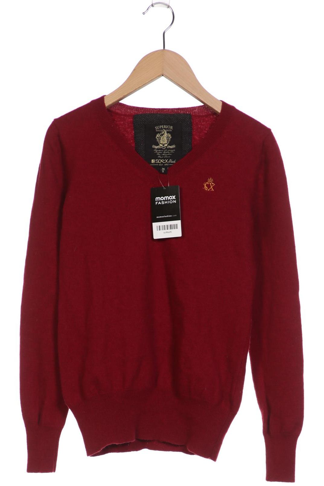 

Soccx Damen Pullover, bordeaux, Gr. 36