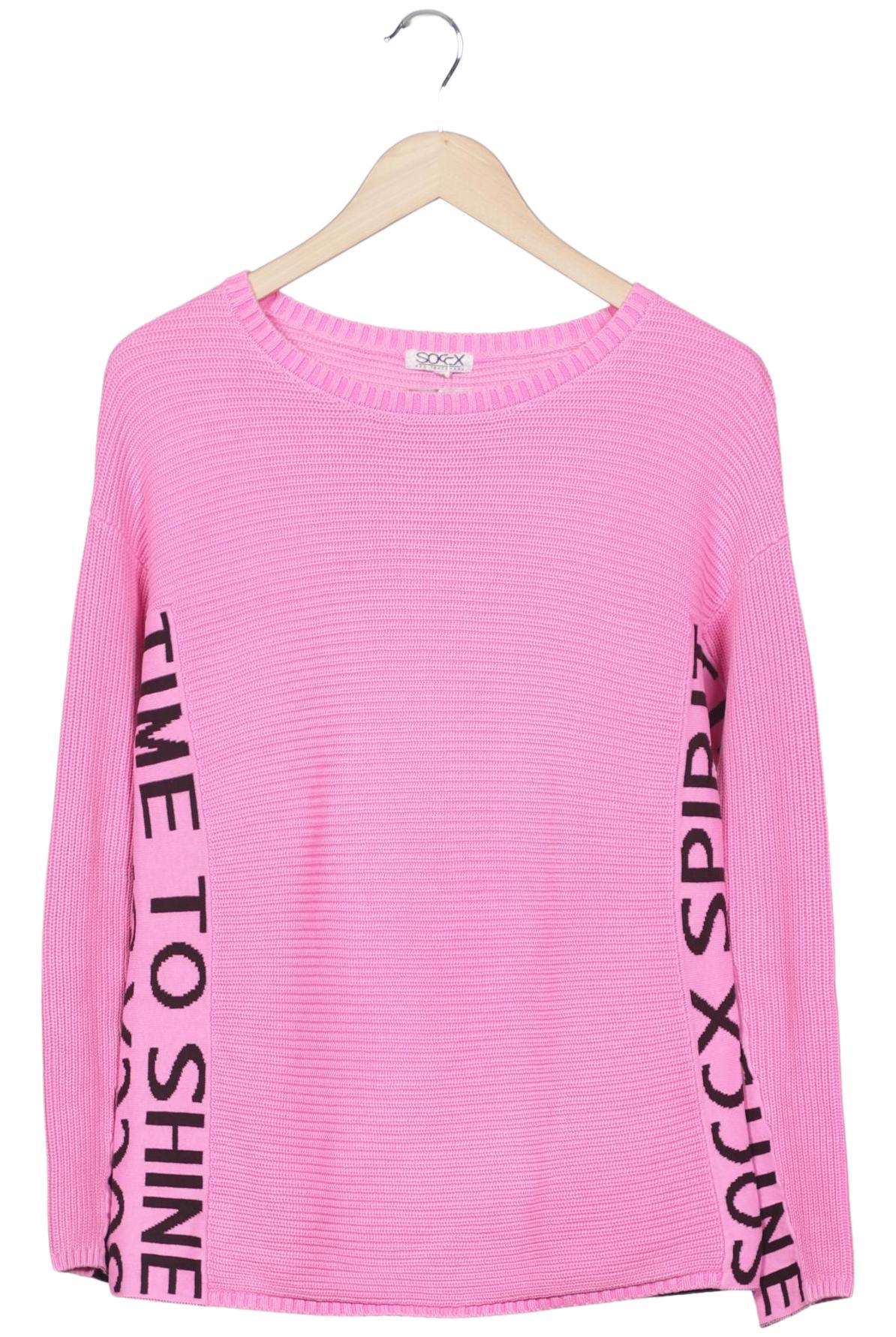 

Soccx Damen Pullover, pink, Gr. 38
