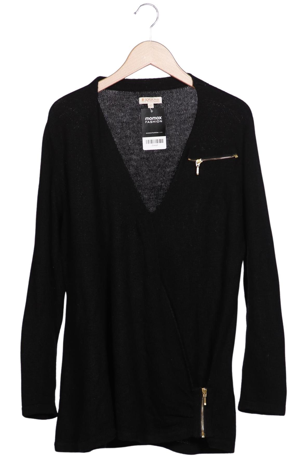 

Soccx Damen Pullover, schwarz, Gr. 40