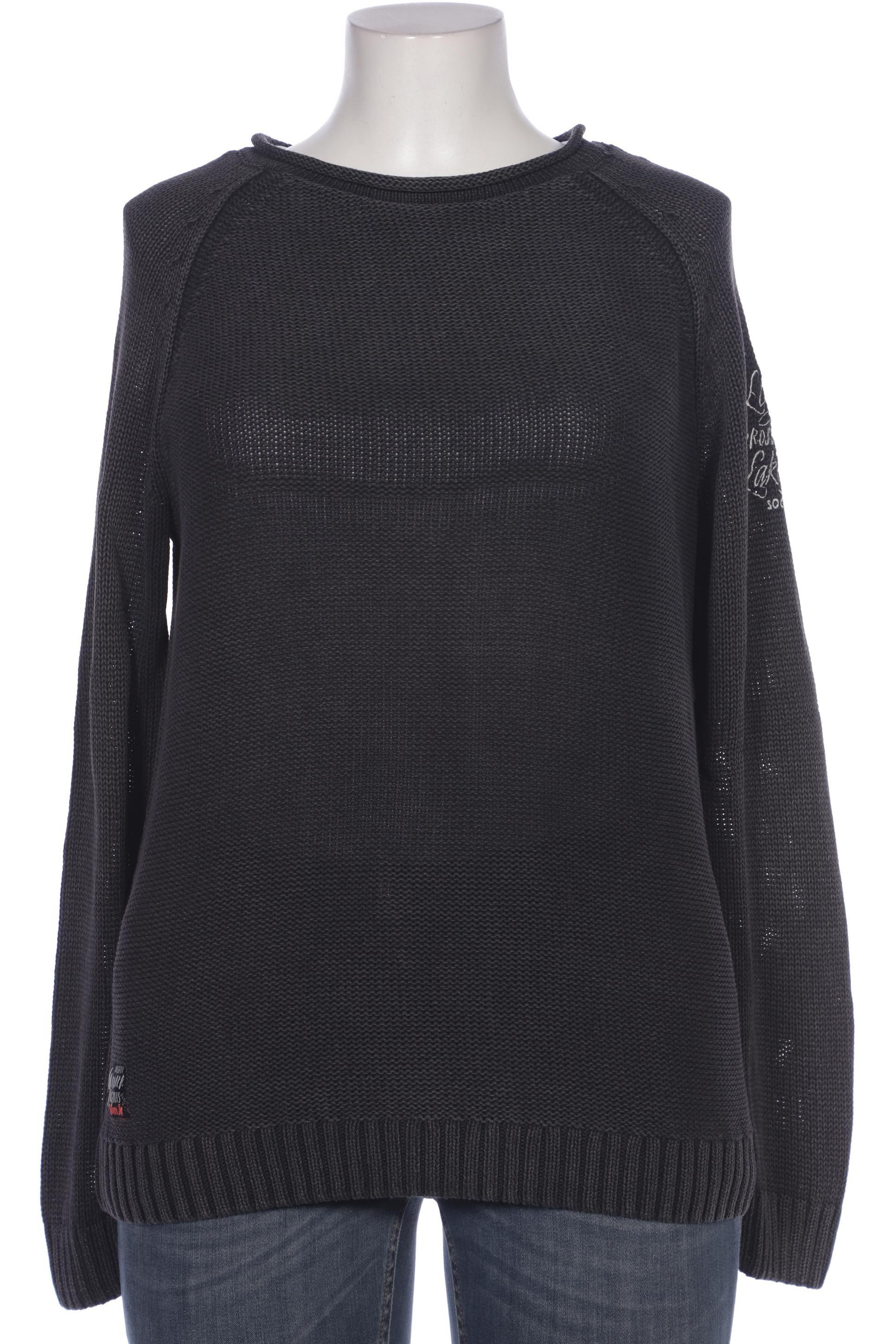 

Soccx Damen Pullover, grau, Gr. 42