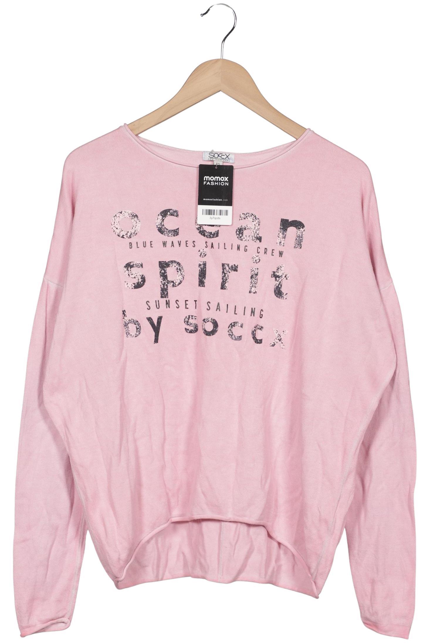 

Soccx Damen Pullover, pink, Gr. 34