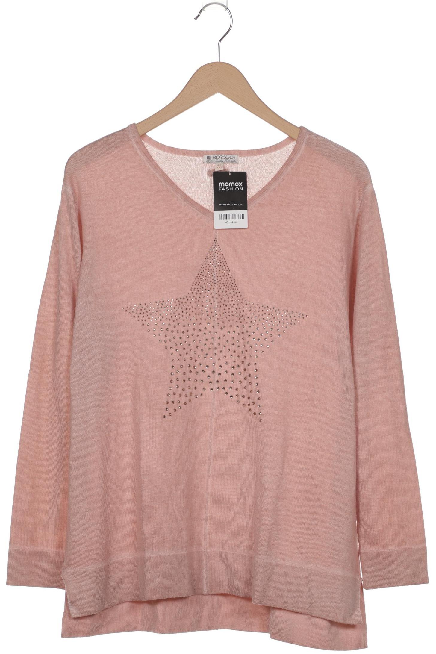 

Soccx Damen Pullover, pink, Gr. 44