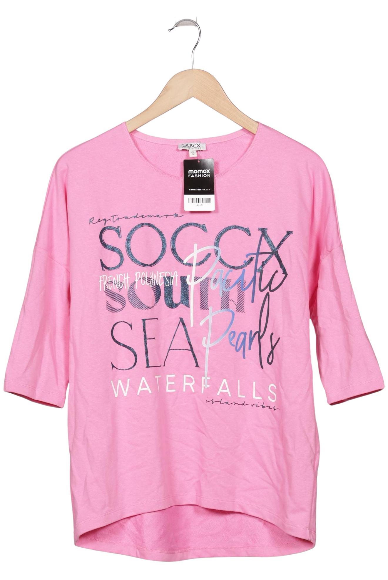 

Soccx Damen Pullover, pink, Gr. 34