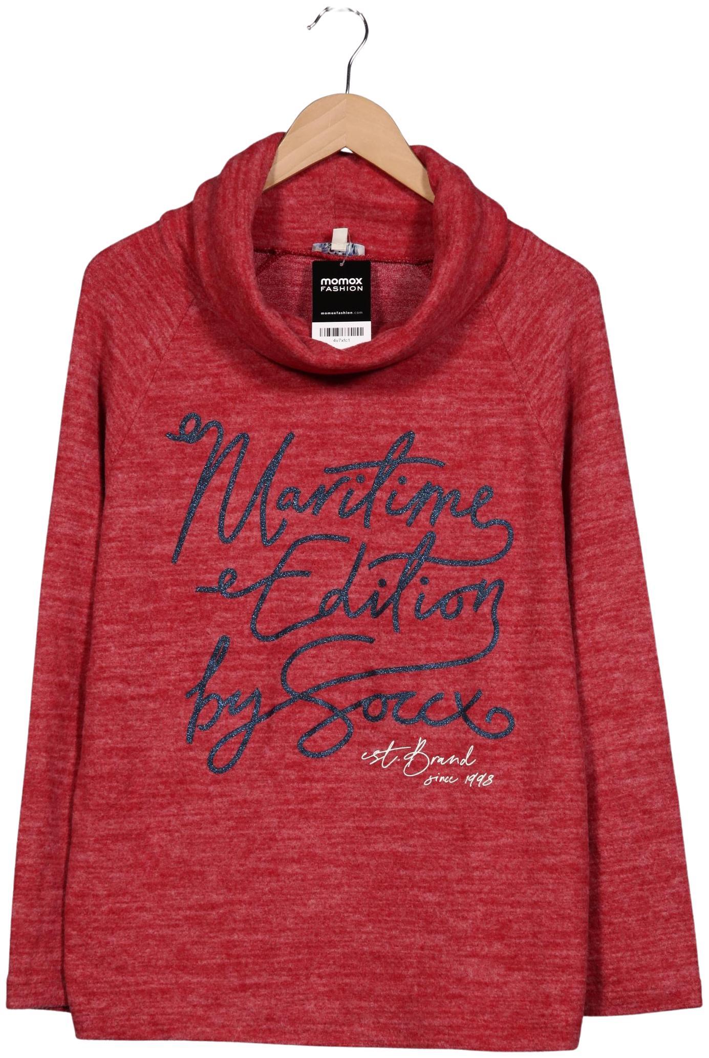 

Soccx Damen Pullover, rot, Gr. 40