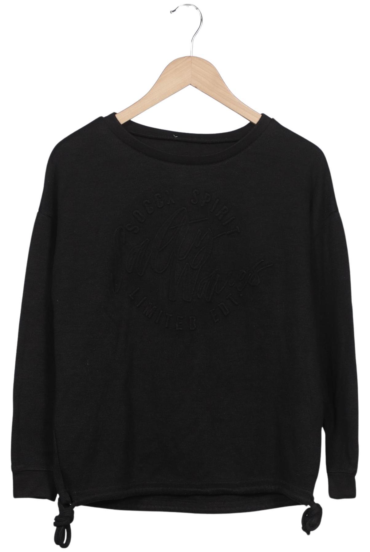 

Soccx Damen Pullover, schwarz, Gr. 44