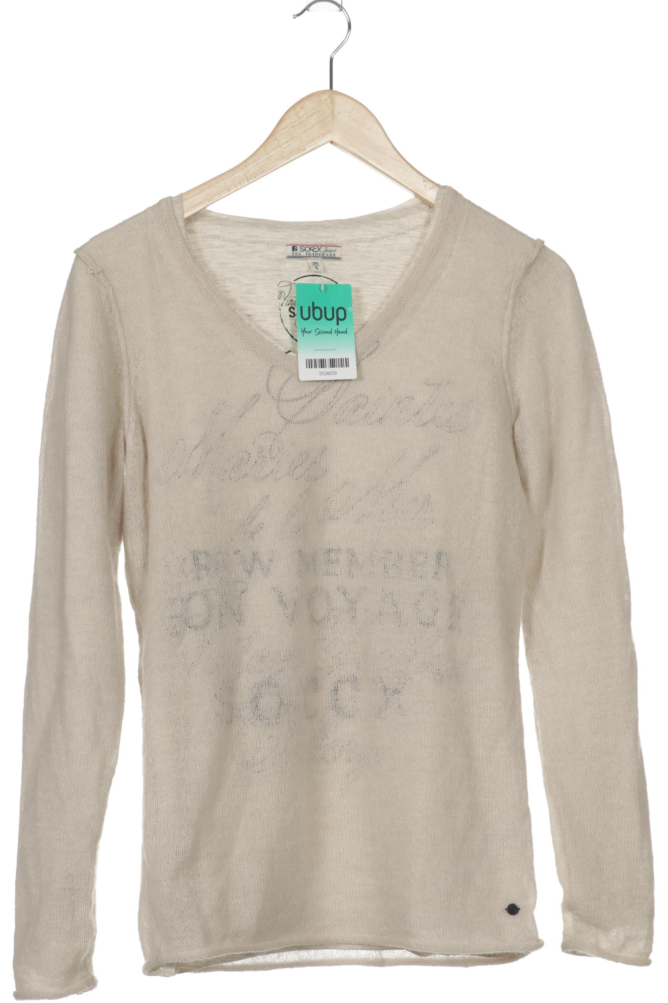 

Soccx Damen Pullover, beige, Gr. 36