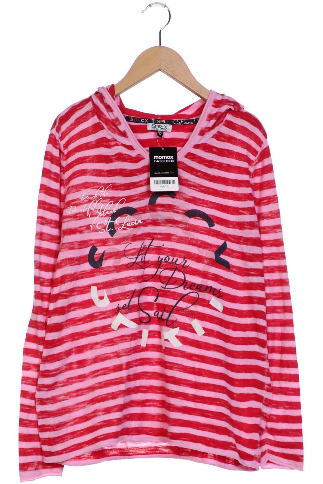 

Soccx Damen Pullover, rot, Gr. 38