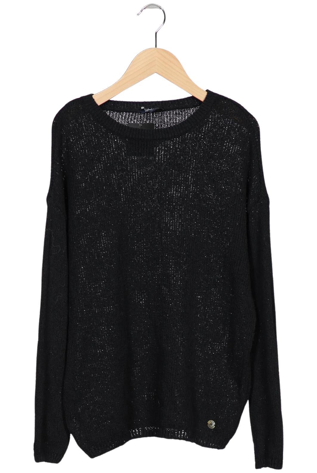 

Soccx Damen Pullover, schwarz, Gr. 36