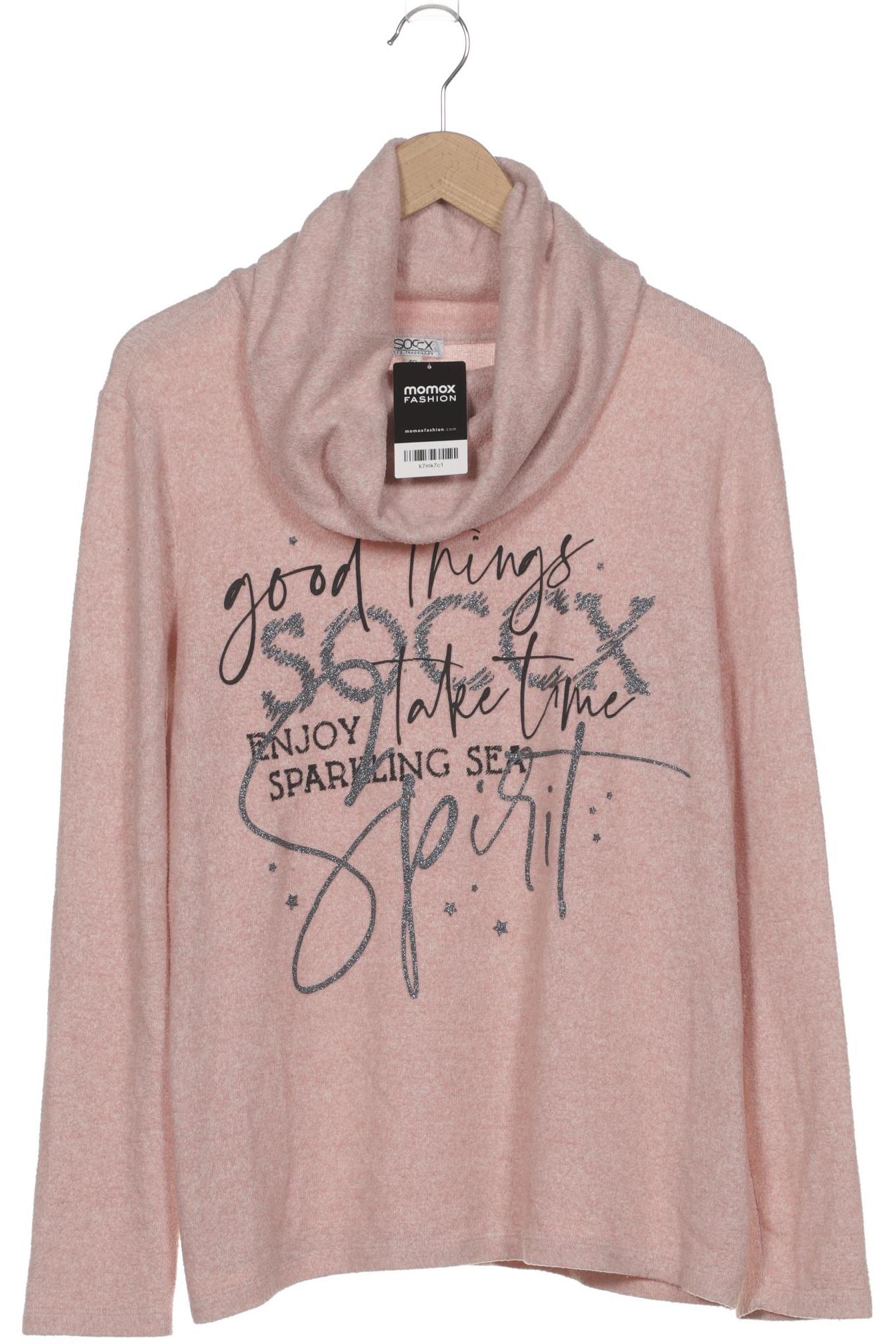 

Soccx Damen Pullover, pink, Gr. 40