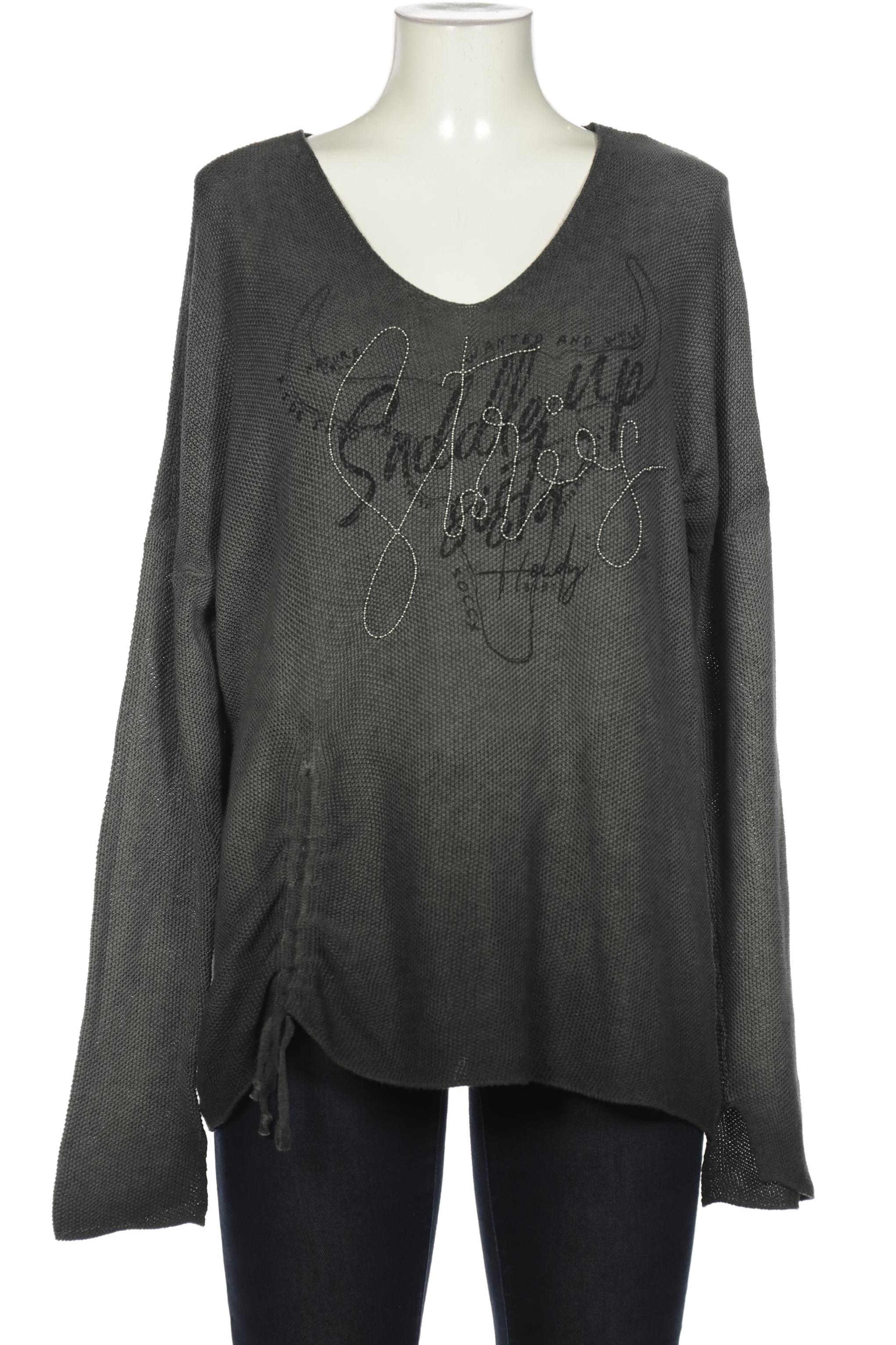 

SOCCX Damen Pullover, grau