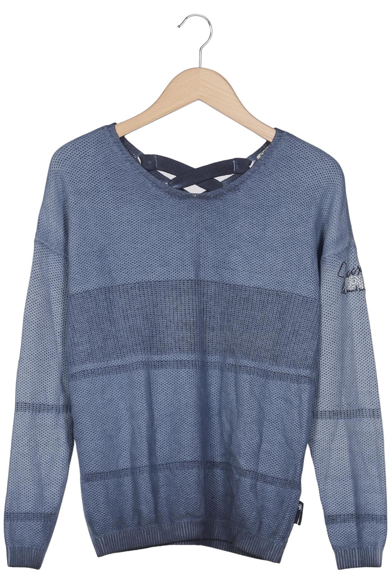 

Soccx Damen Pullover, hellblau, Gr. 38