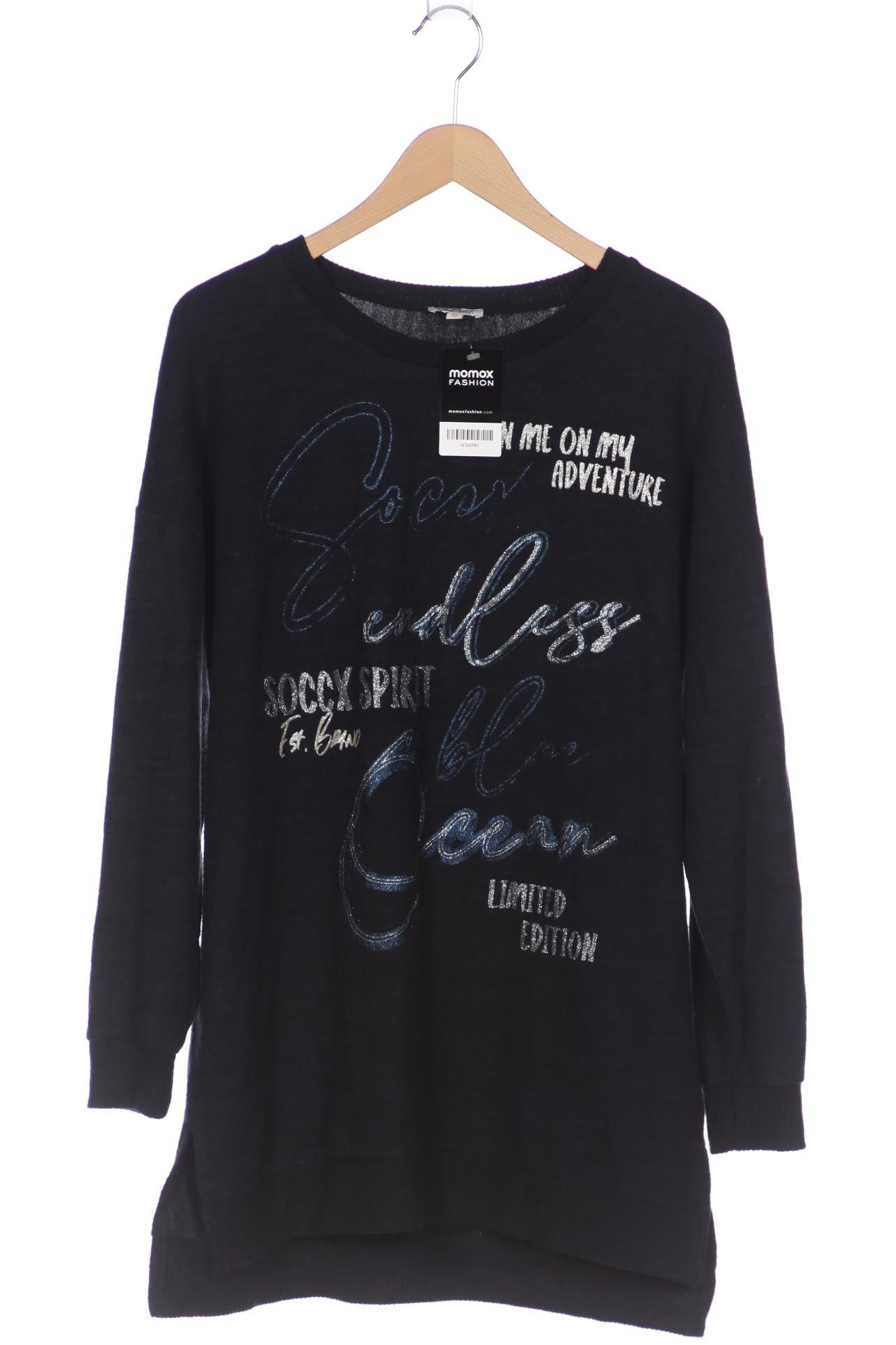 

Soccx Damen Pullover, marineblau, Gr. 42